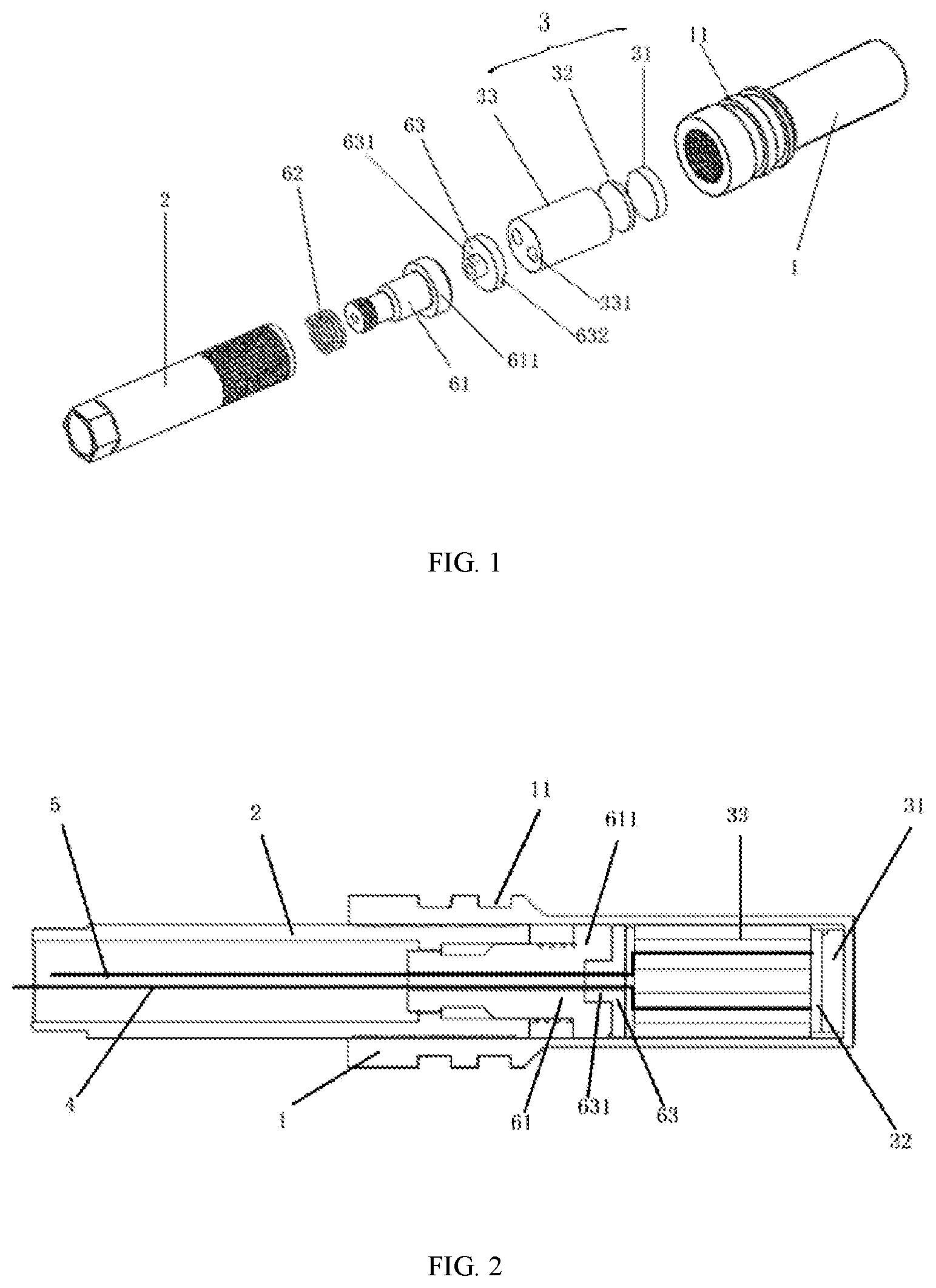 Patent US12366472 Figure 1 – Ultrasonic transducer