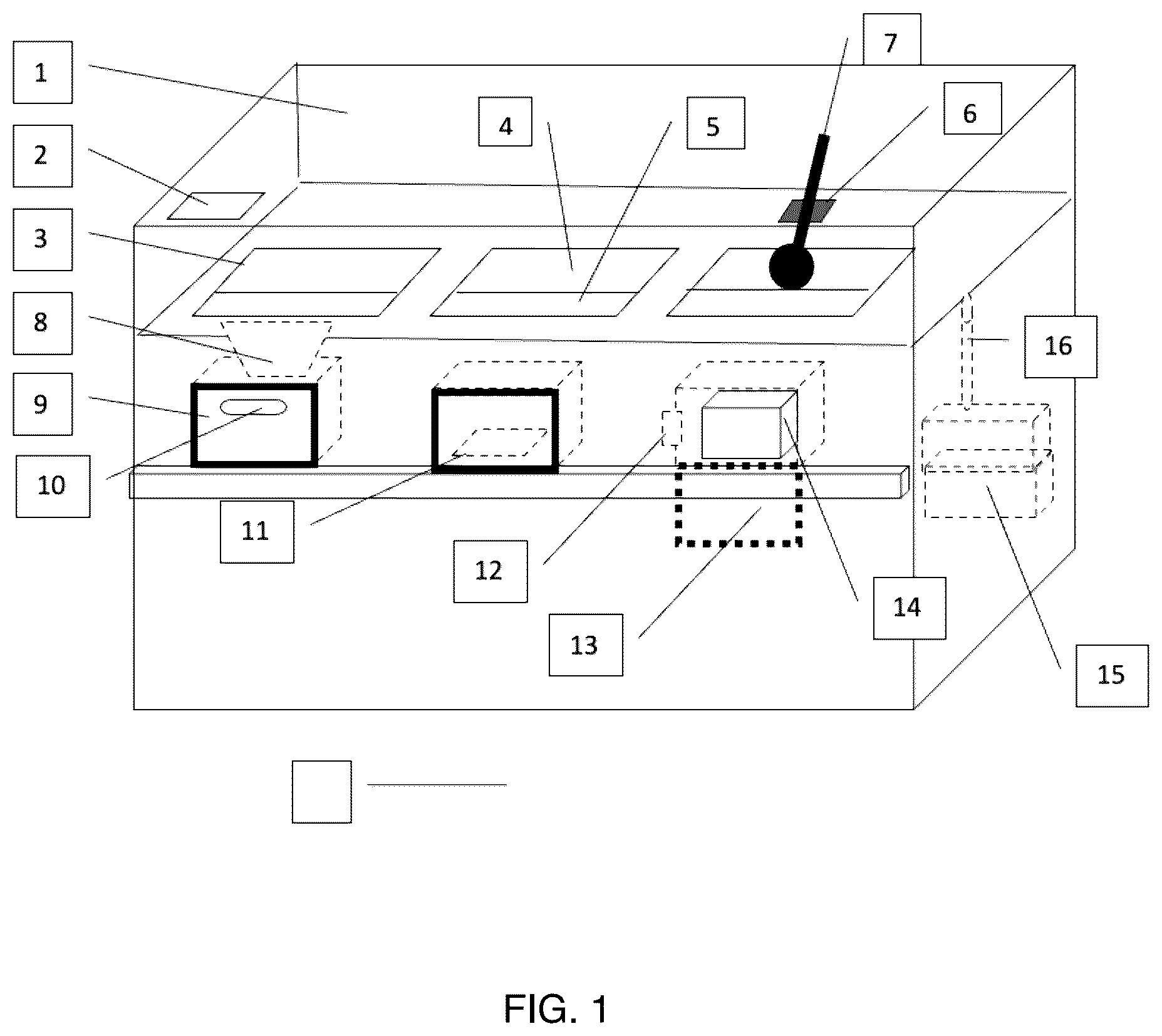 Patent US12366476 — Automated, oxygen-purged food service and integrated food containers — Figure 1