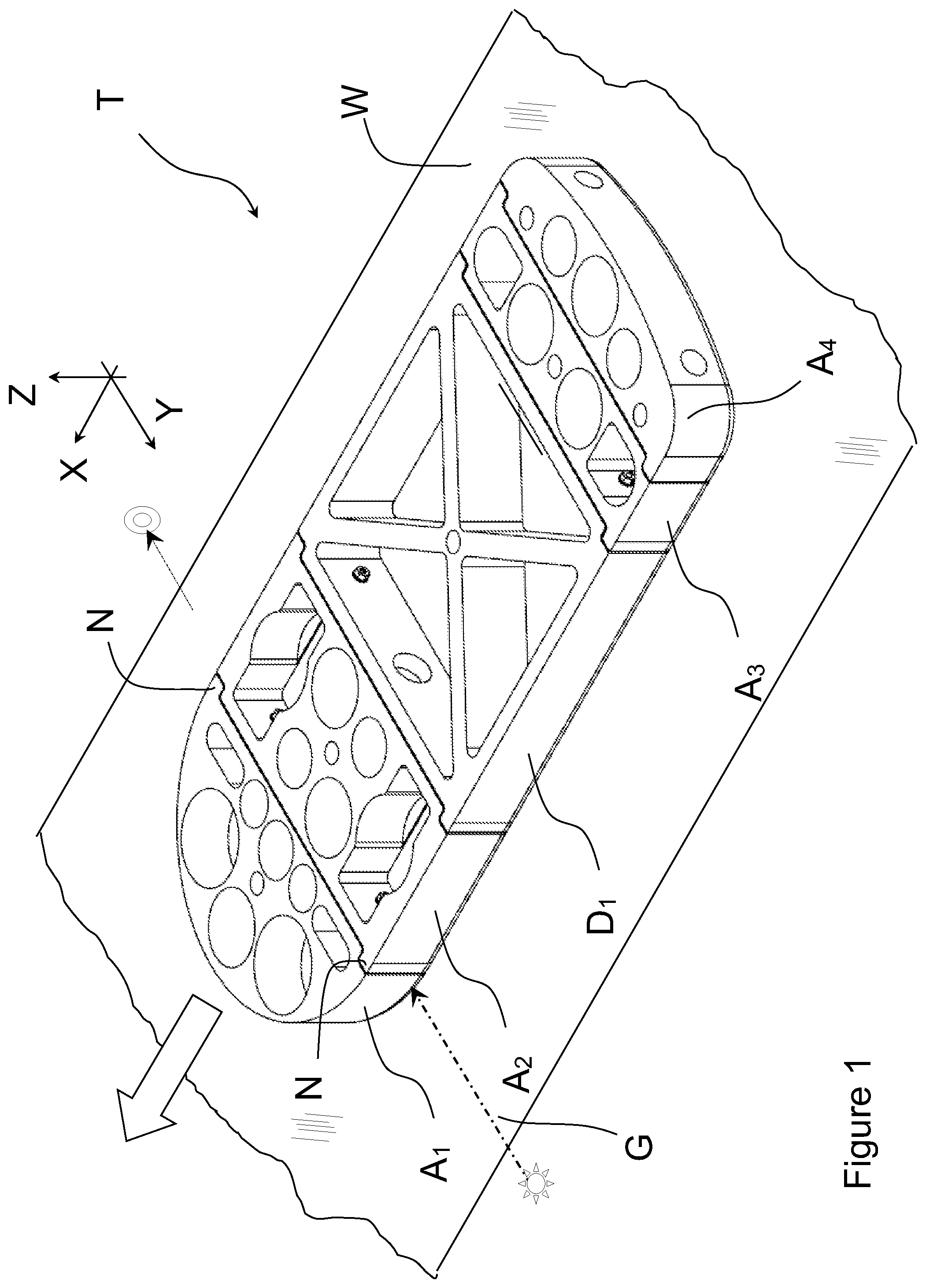 Patent US12366477 — Test body system — Figure 1