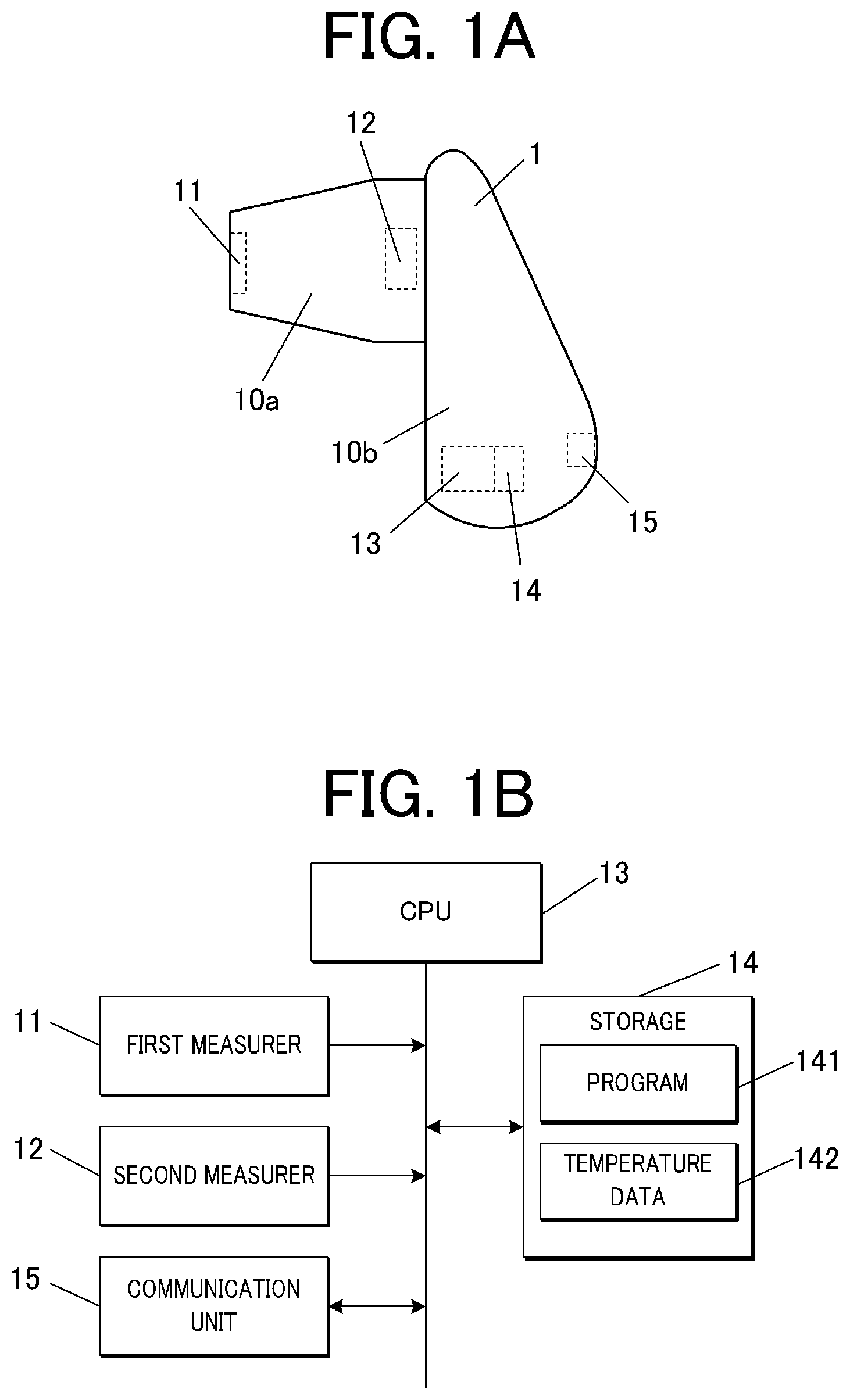 Patent US12366487 — Temperature estimation apparatus, temperature estimation method and storage medium — Figure 1