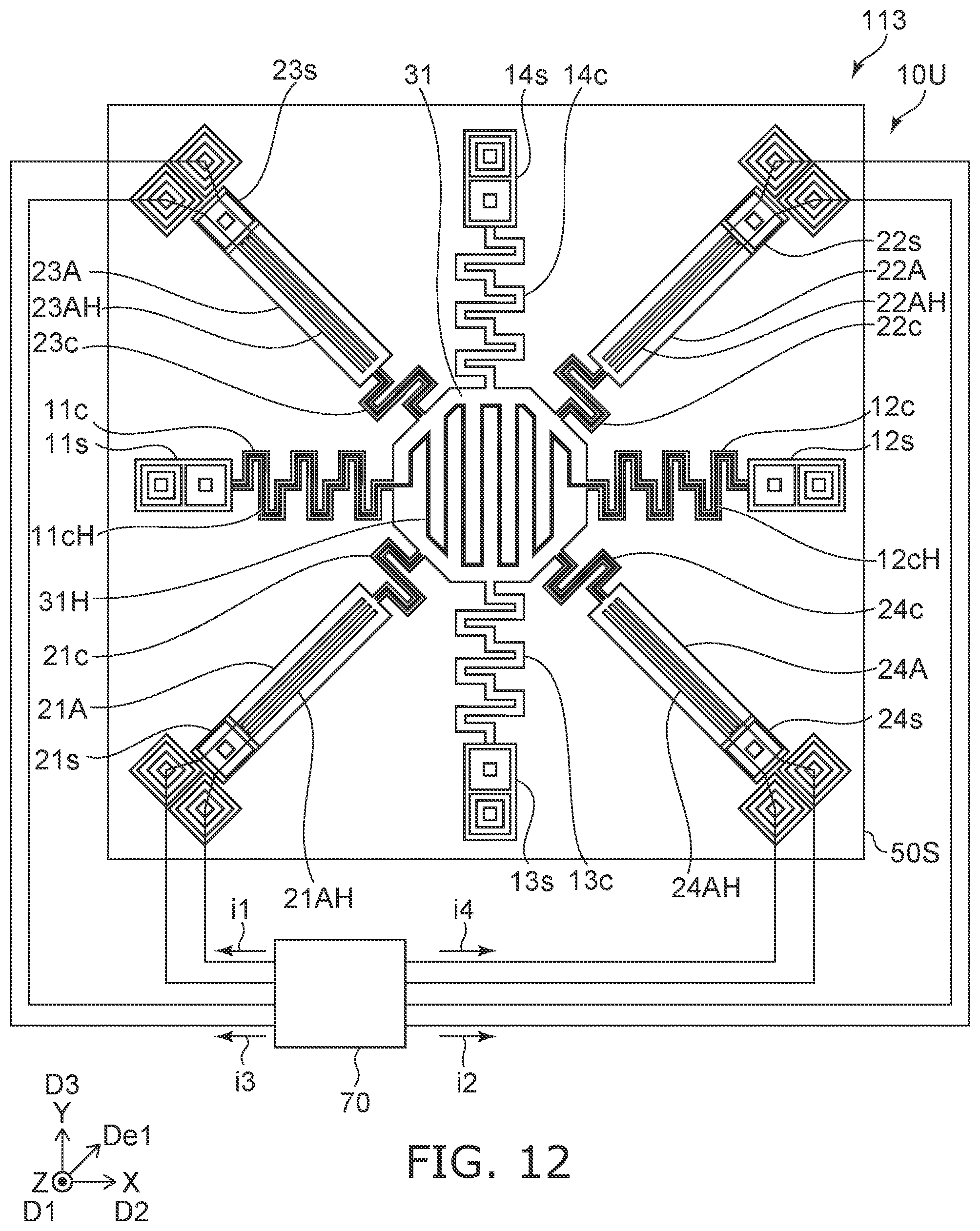 Patent US12366488 Figure 11 – Sensor and sensor system