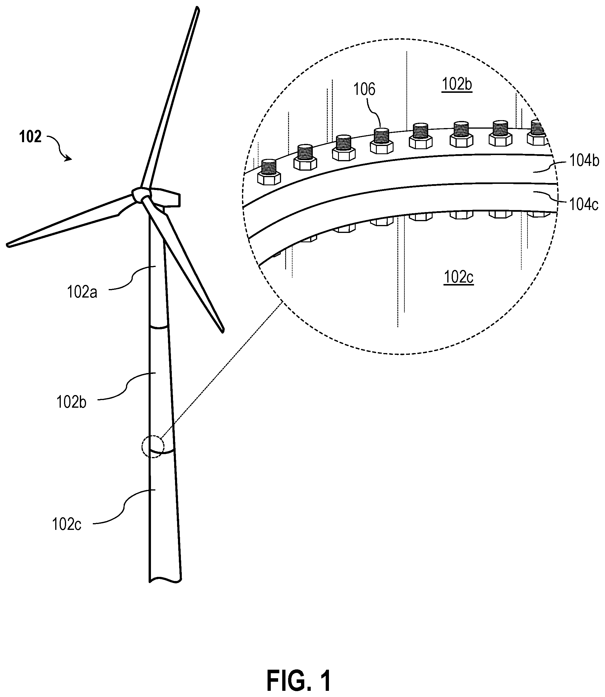 Patent US12366493 — Determining residual tension in threaded fasteners — Figure 1