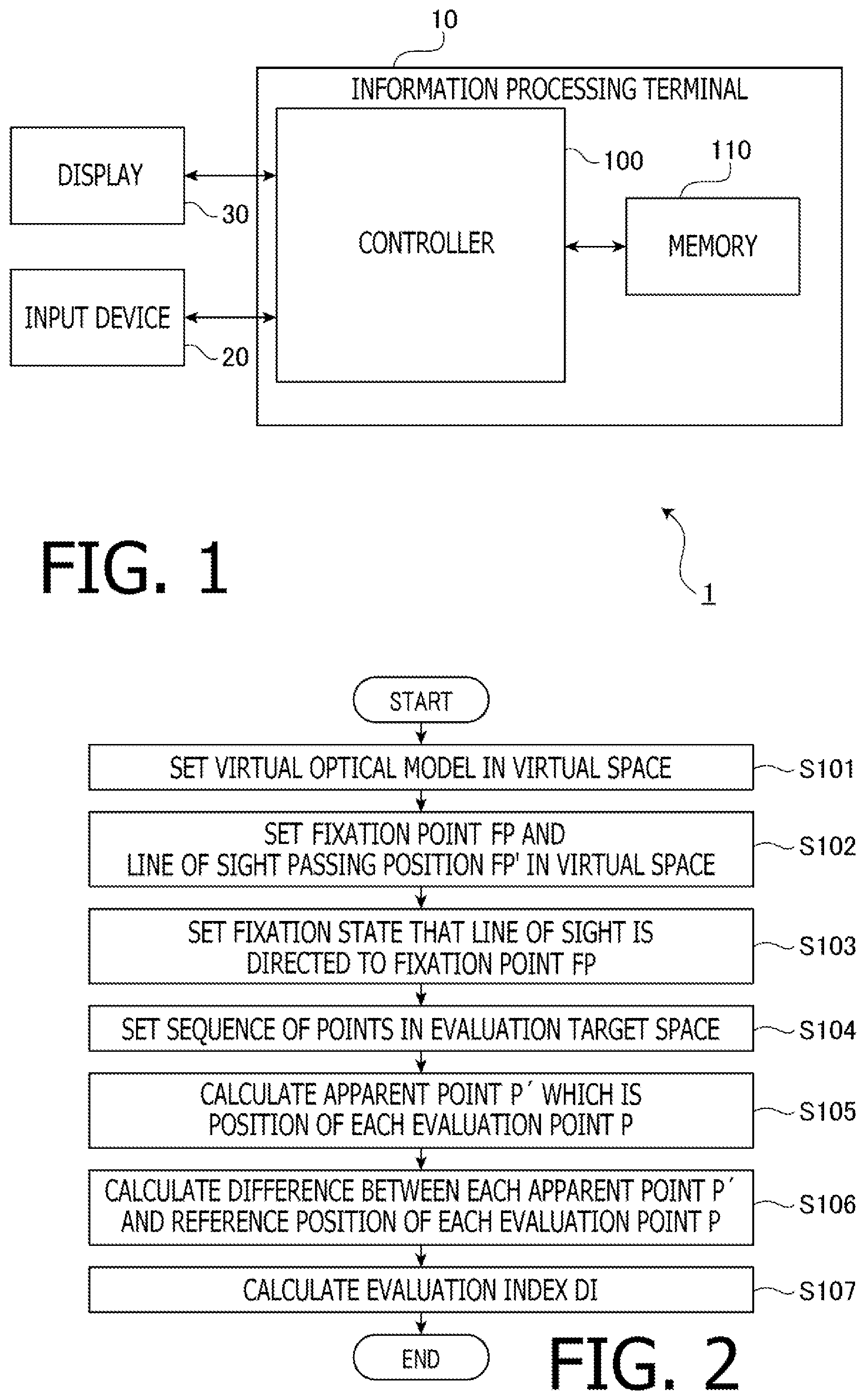 Patent US12366503 — Eyeglasses lens evaluation device — Figure 1