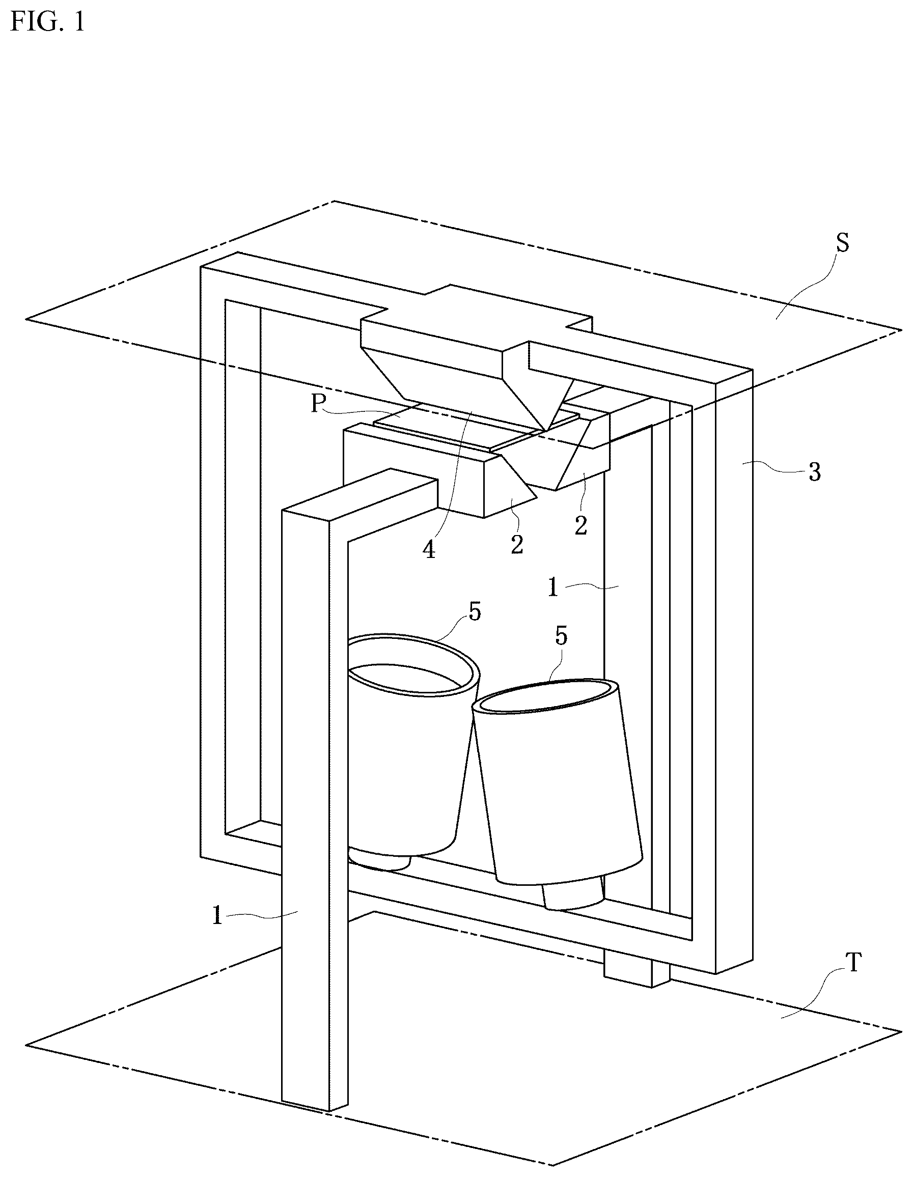 Patent US12366510 — Bending test facility and bending test method for metal sheet material for automobile body and bending performance evaluation method using the bending test facility — Figure 1