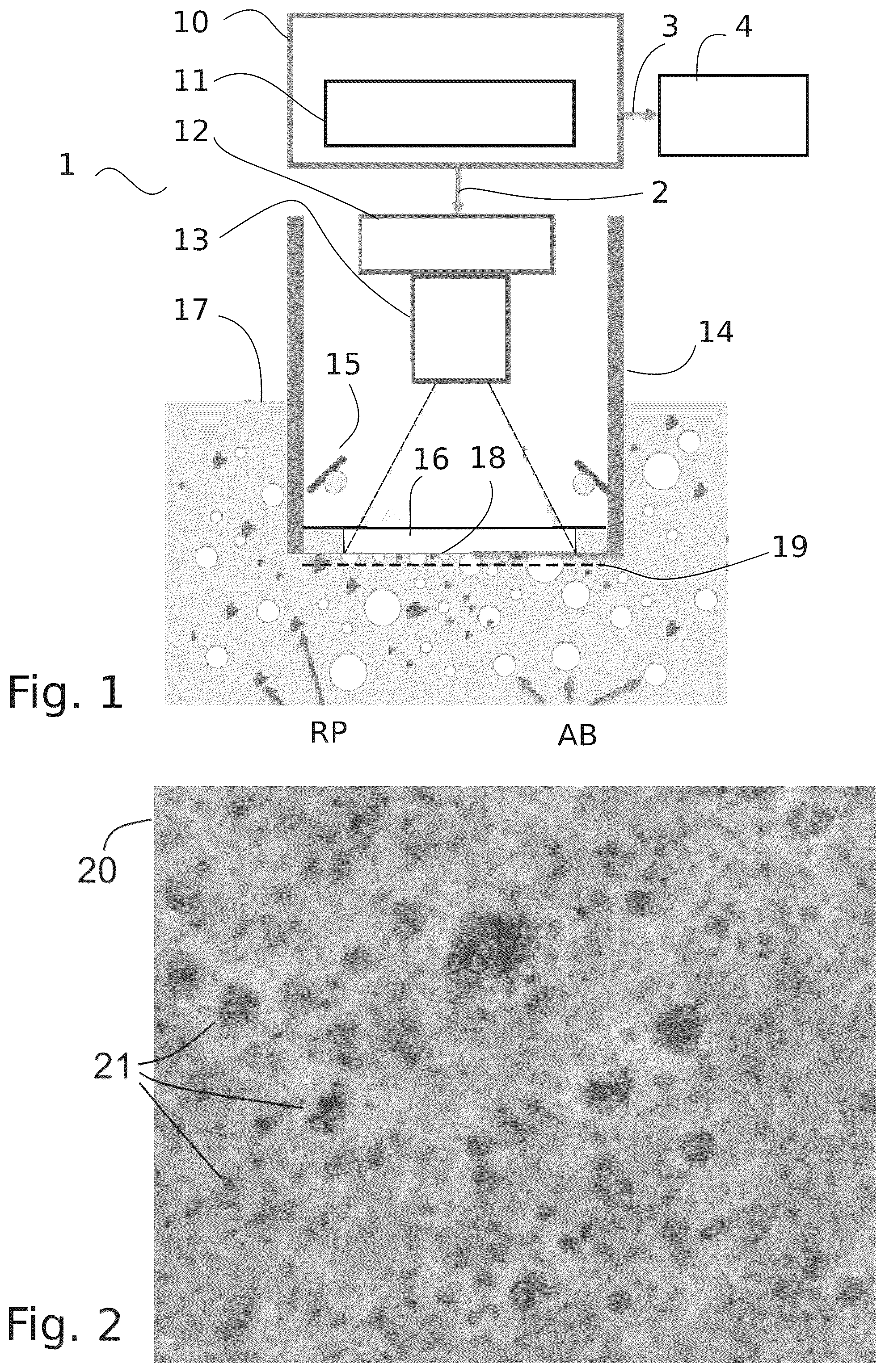 Patent US12366527 Figure 1 – Method and apparatus for determining the quality of fresh concrete or the like