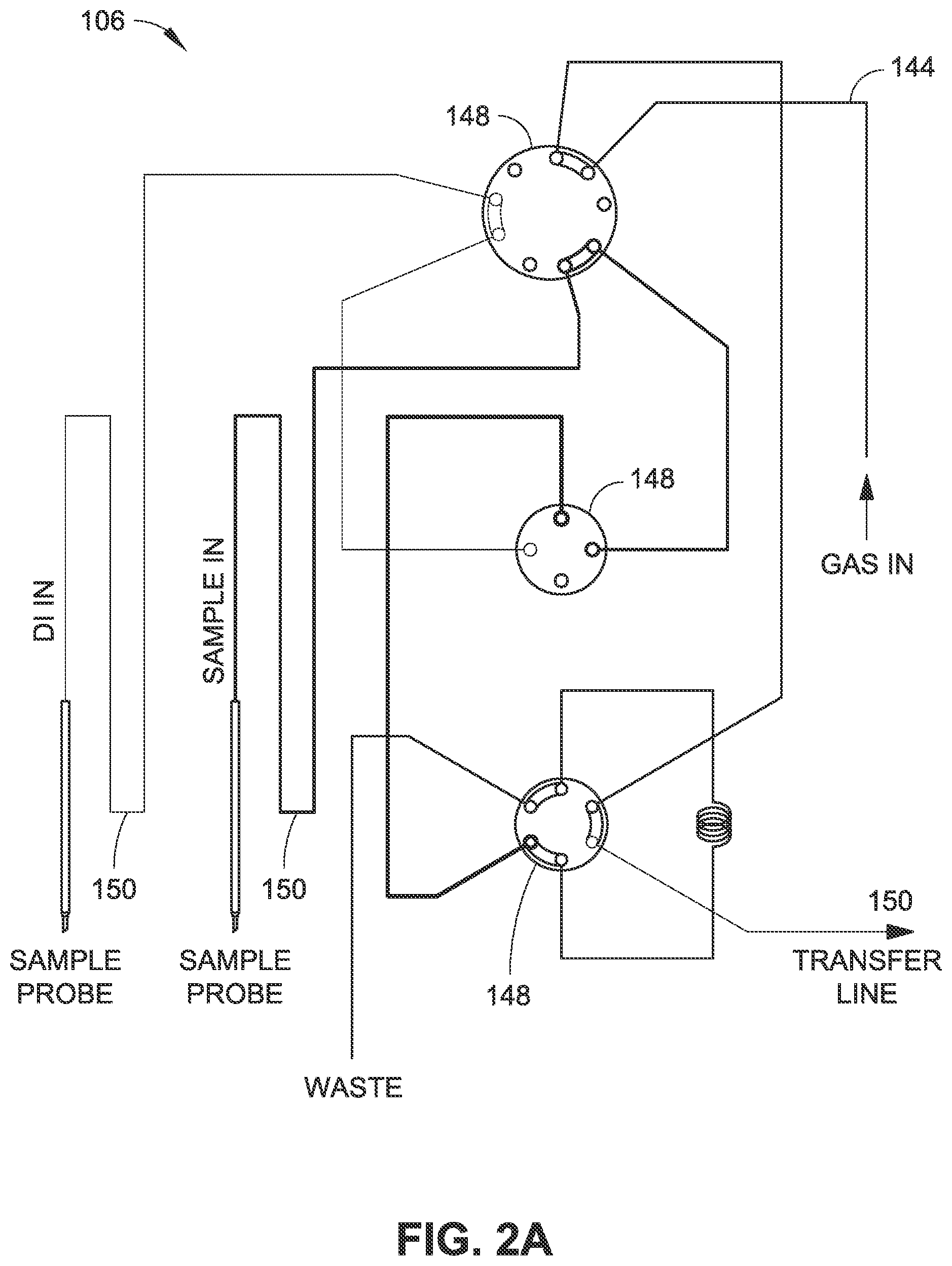 Patent US12366560 Figure 2 – System for collecting liquid samples