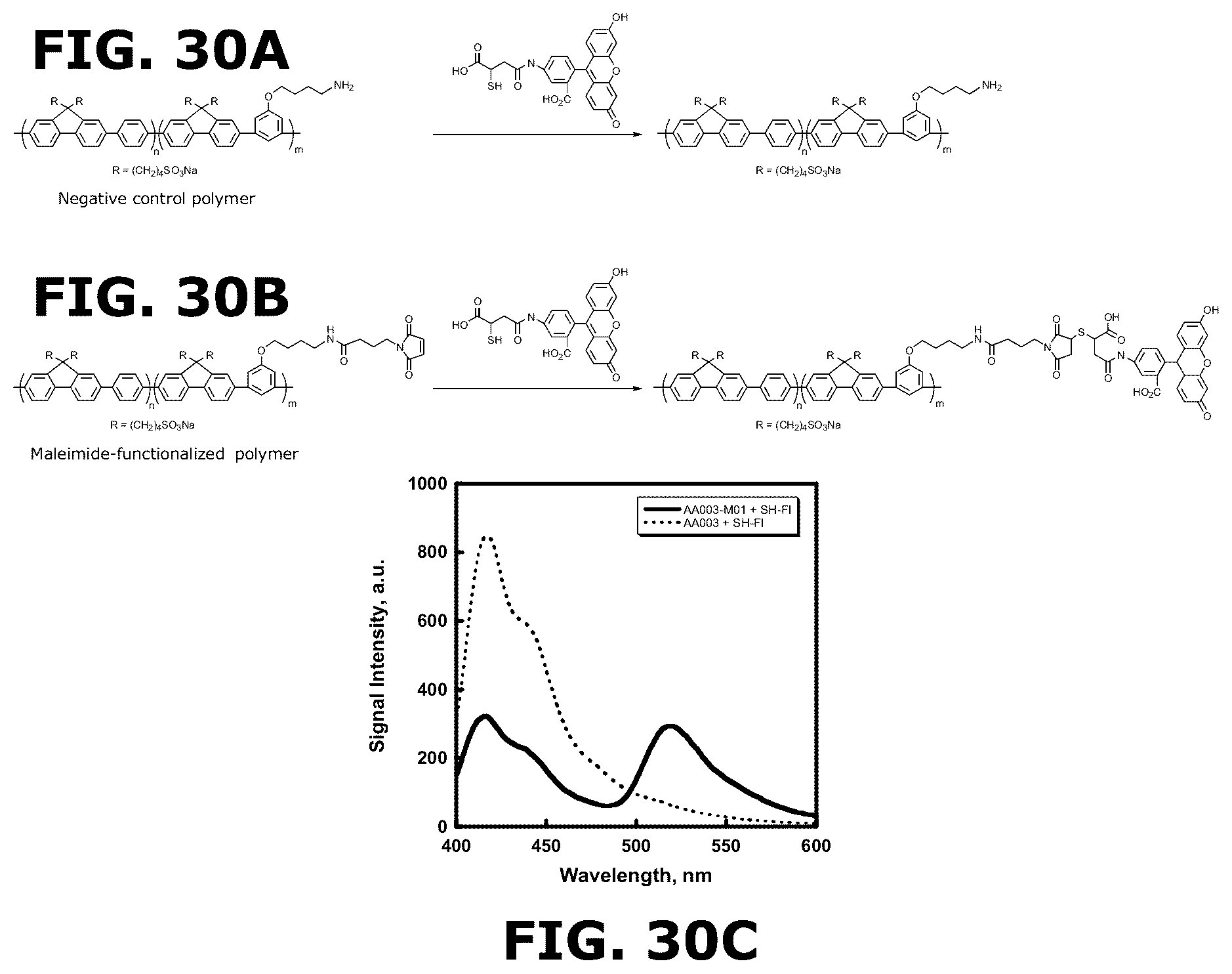 Patent US12366577 Figure 19 – Fluorescent methods and materials for directed biomarker signal amplification