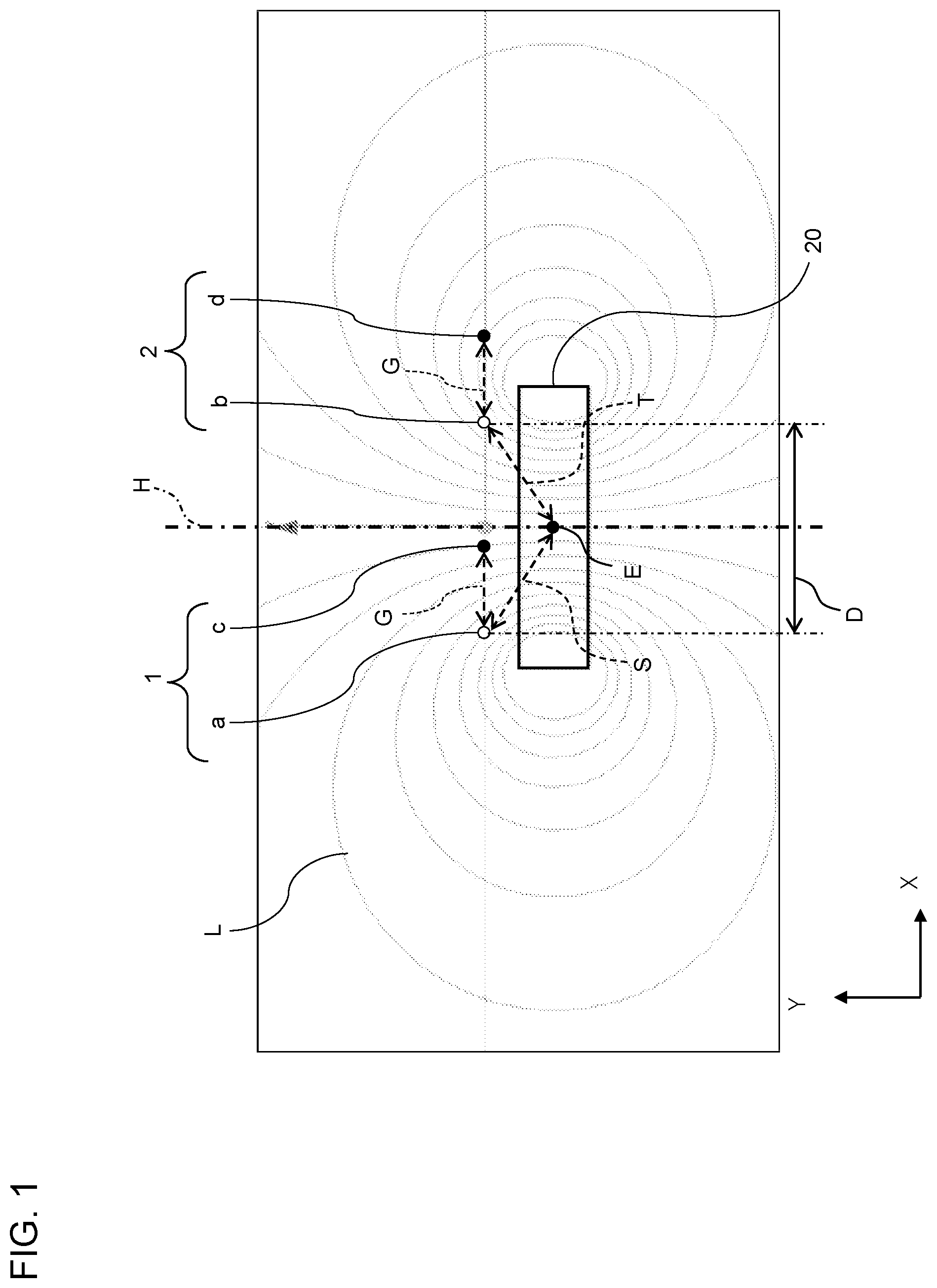 Patent US12366592 — Electric current detection apparatus — Figure 1