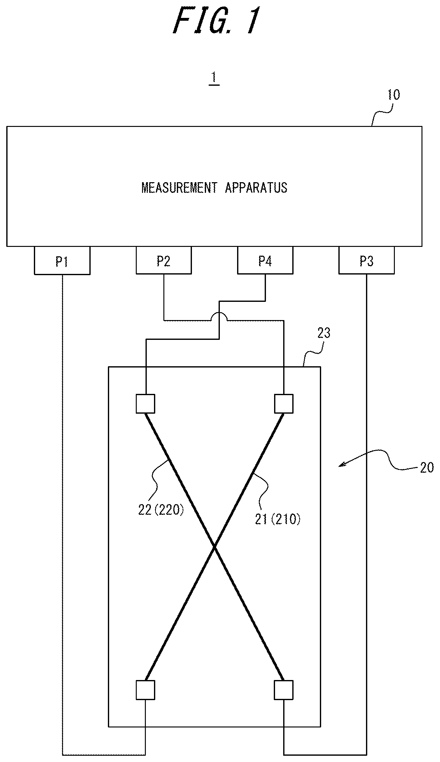Patent US12366613 — Magnetic detection apparatus, magnetic sensor, and magnetic detection method — Figure 1
