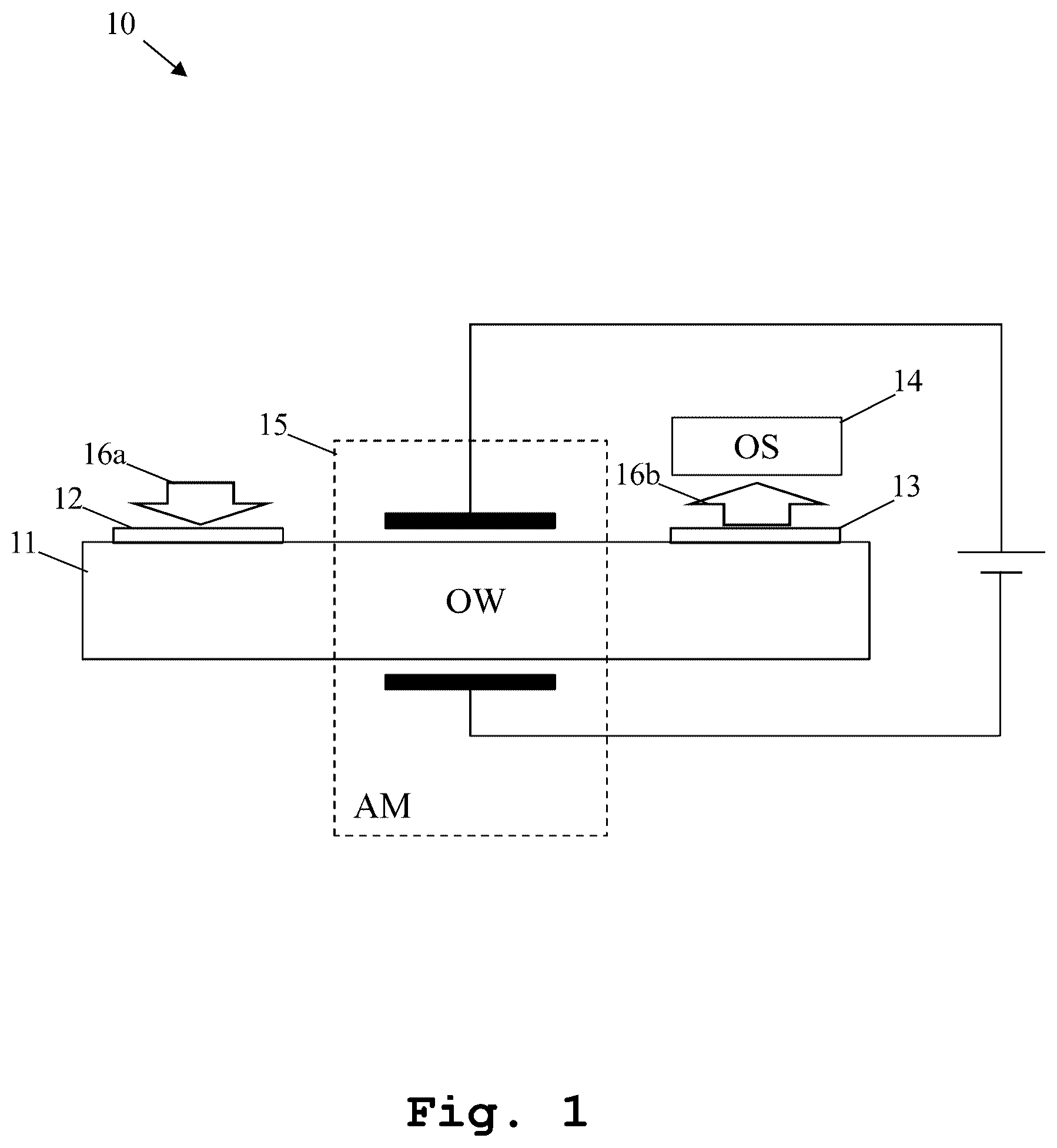 Patent US12366672 — Optical system and corresponding optical method — Figure 1