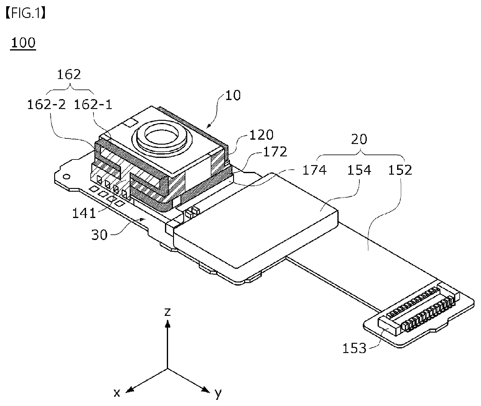 Patent US12366687 — Optical device — Figure 1