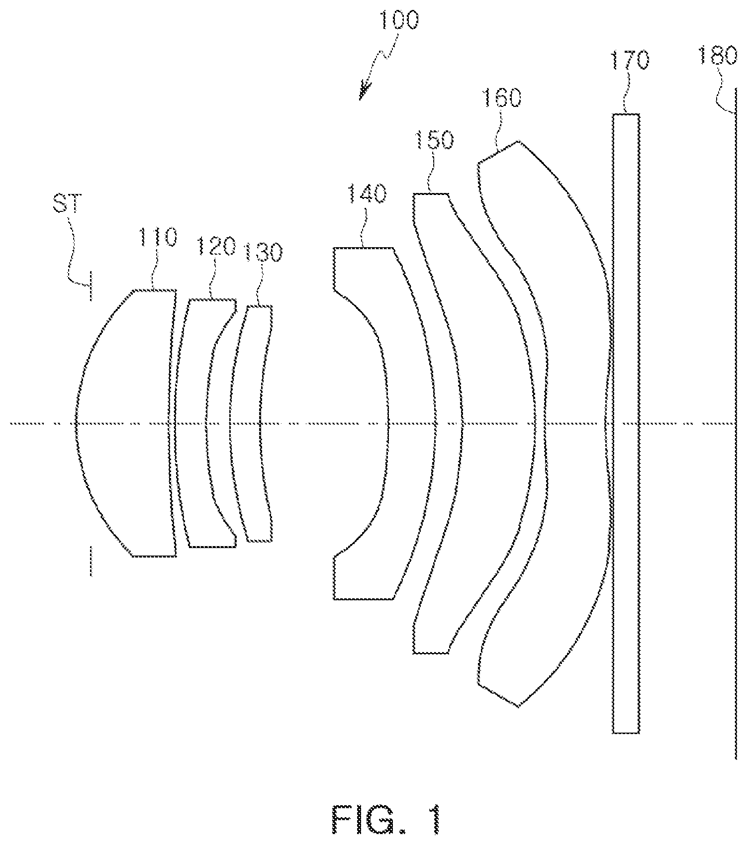Patent US12366722 — Telescopic optical imaging system — Figure 1