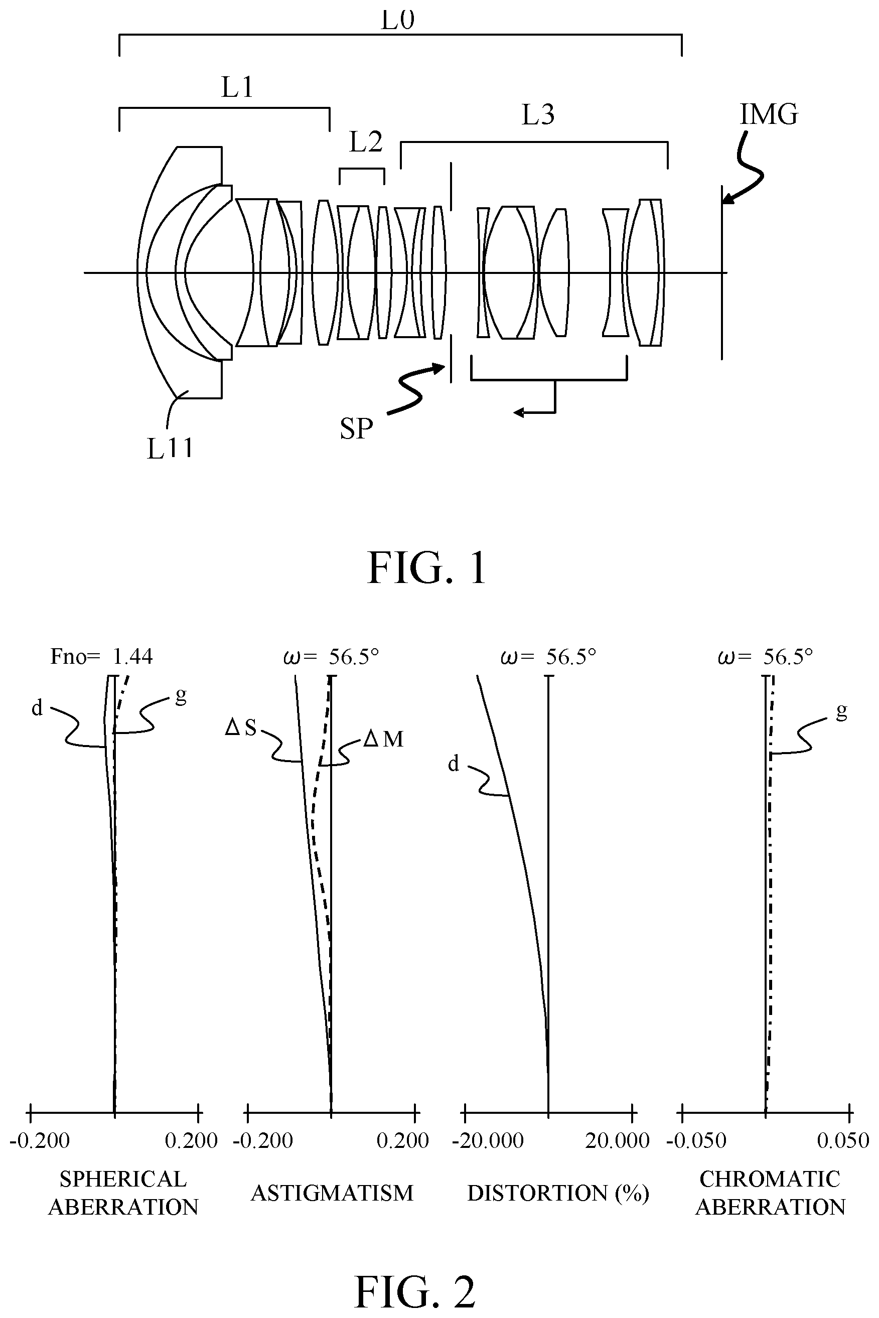 Patent US12366726 — Optical system and image pickup apparatus having the same — Figure 1