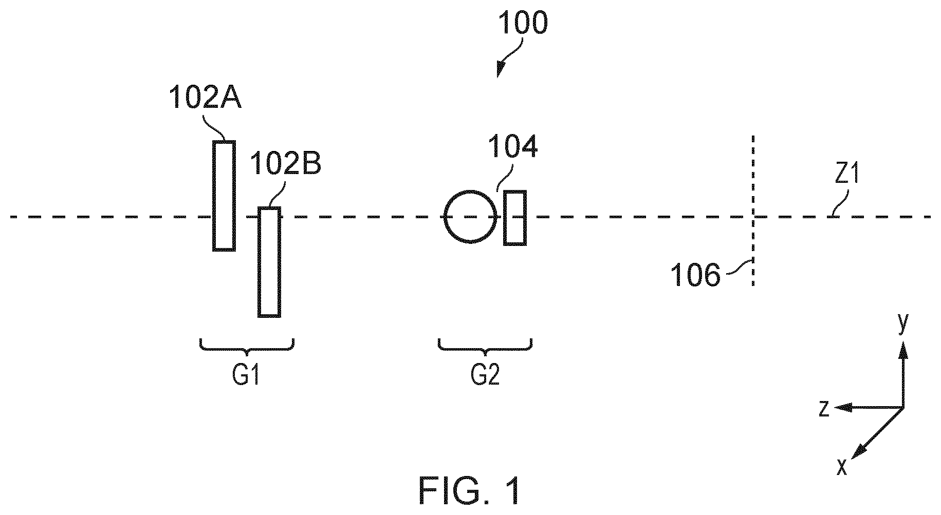 Patent US12366727 — Lens system, and a method and computer program product for controlling the lens system — Figure 1