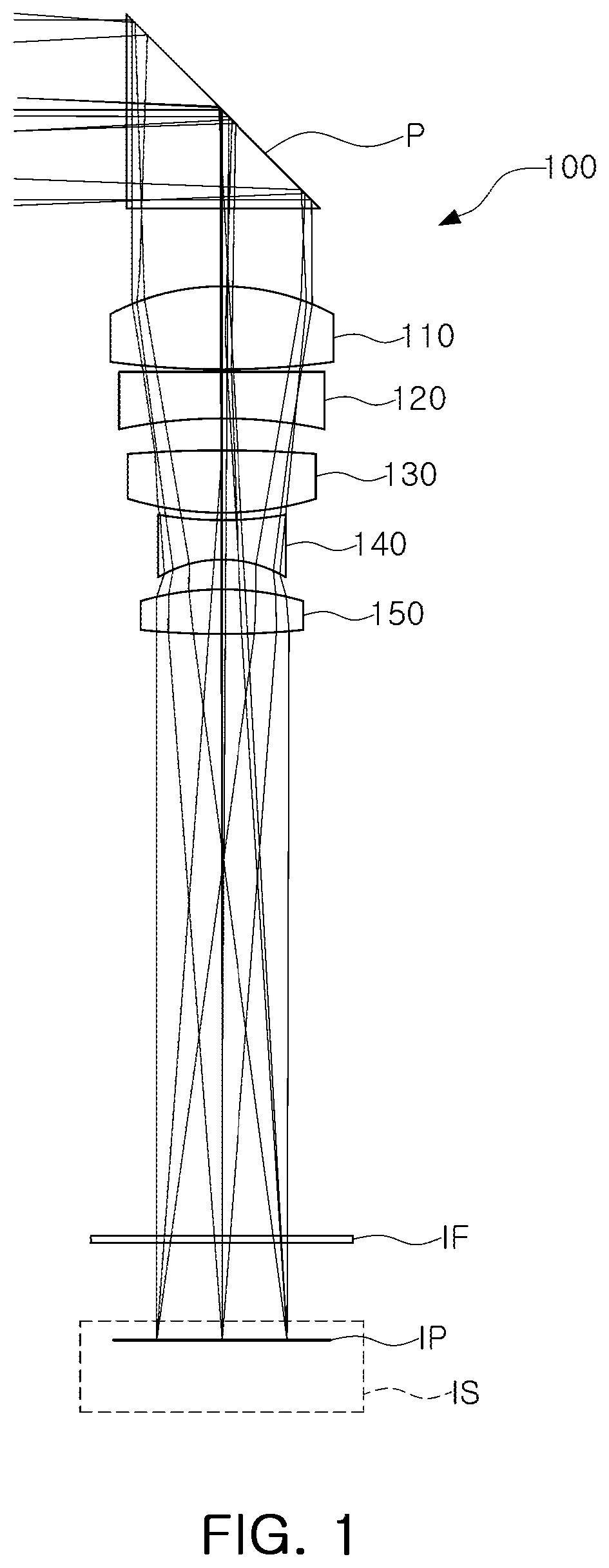 Patent US12366734 Figure 1 – Optical imaging system