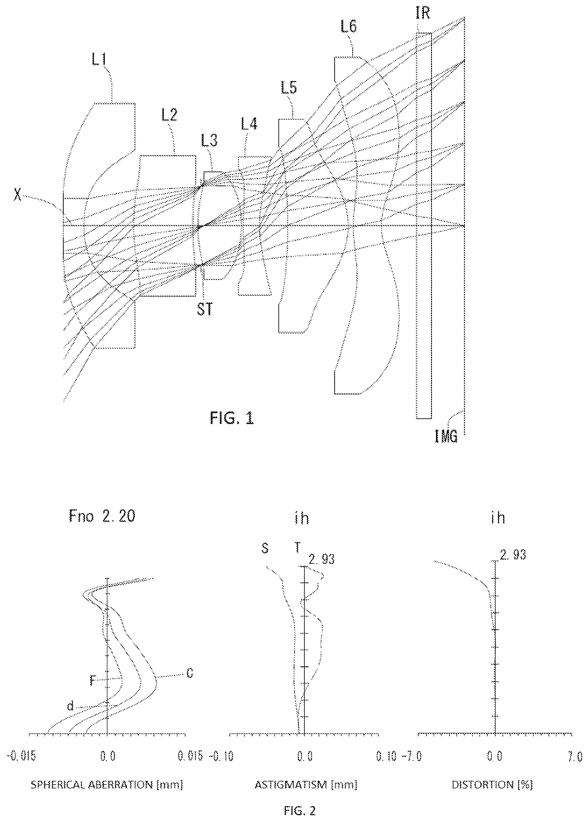 Patent US12366736 — Imaging lens — Figure 1