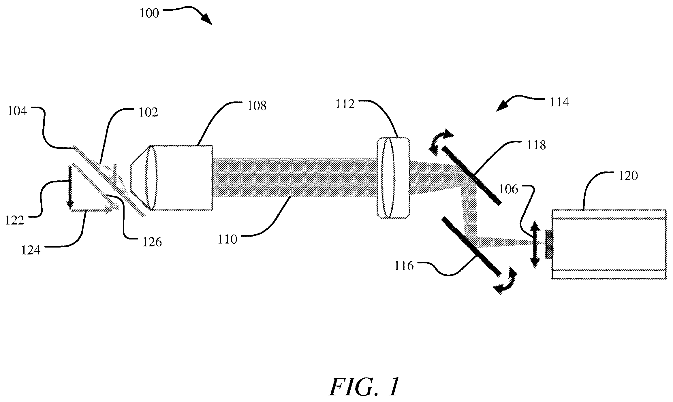 Patent US12366740 — Systems and methods for live projection imaging for fluorescence microscopy — Figure 1