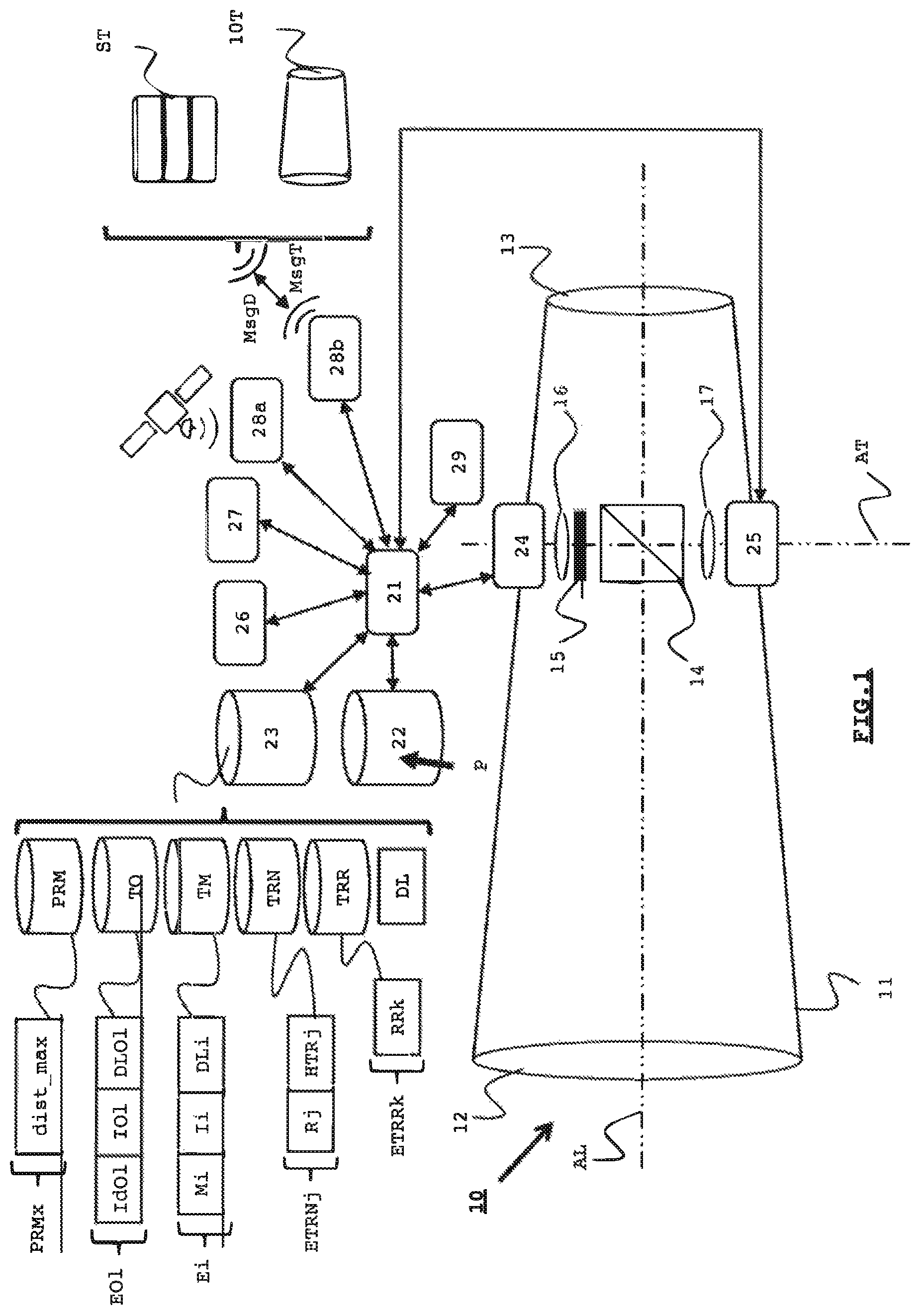 Patent US12366743 — Method for producing a digital image, associated computer program product and optical system — Figure 1