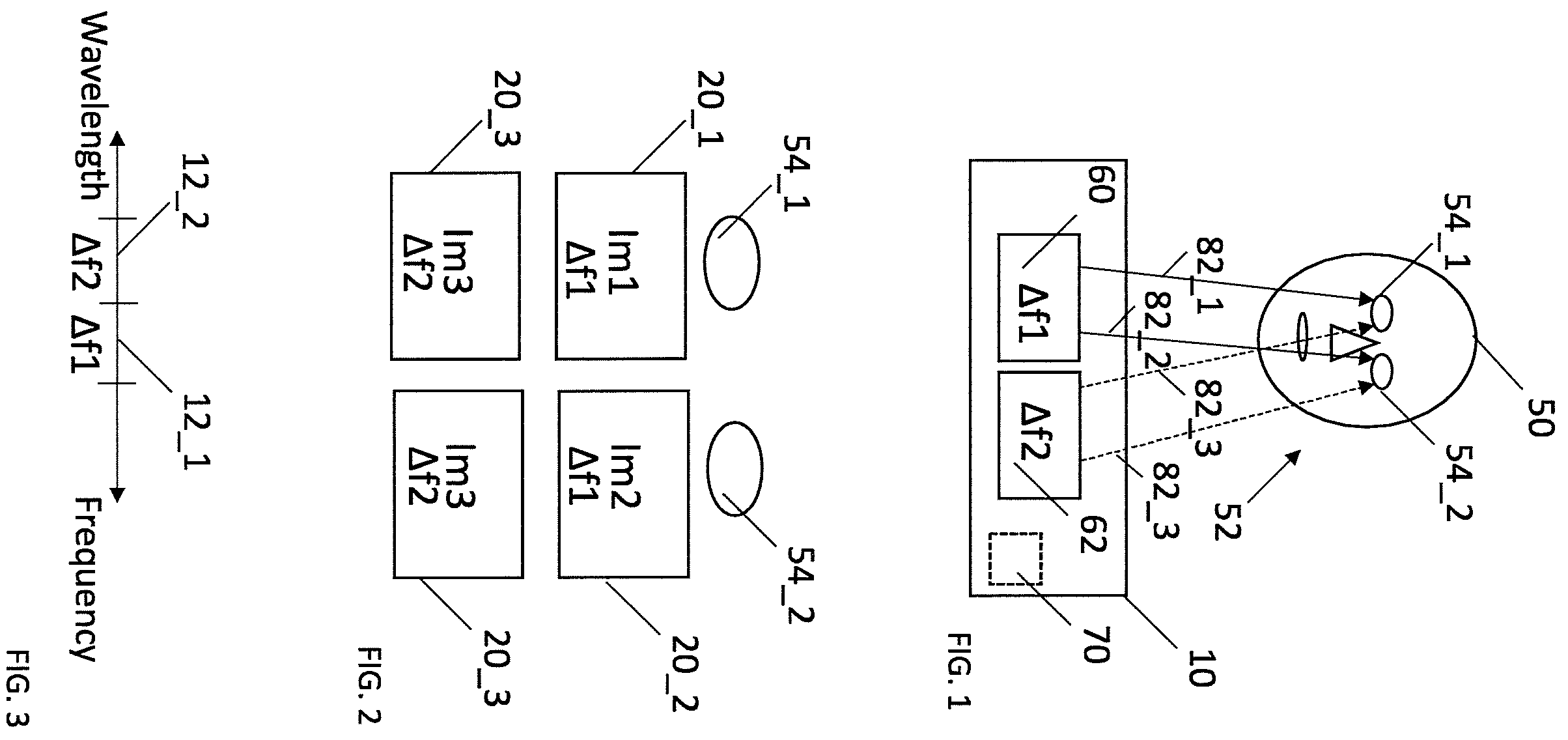 Patent US12366751 — Apparatus for projecting images towards a user — Figure 1