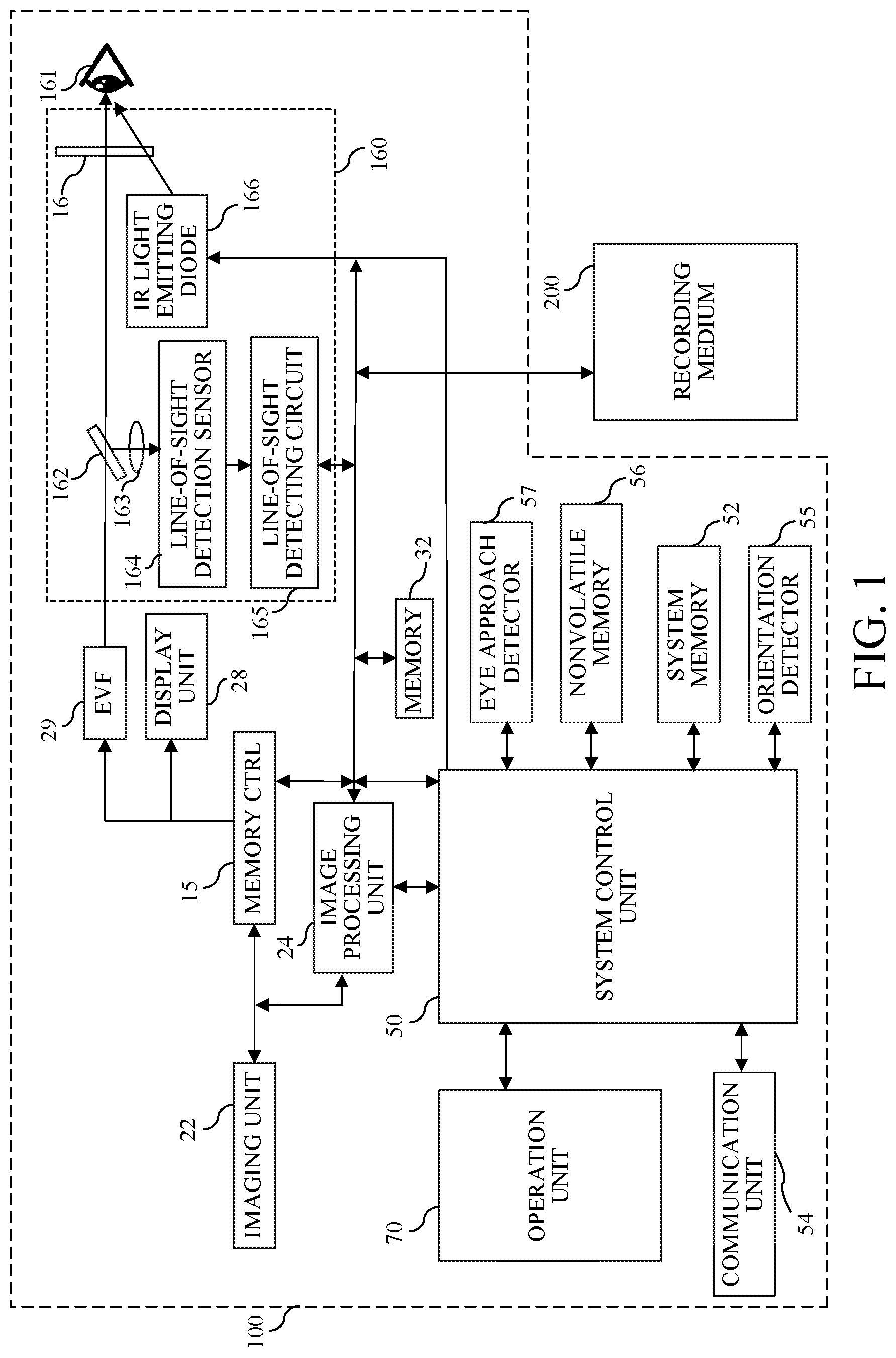 Patent US12366755 Figure 1 – Control apparatus, display apparatus, control method, and storage medium