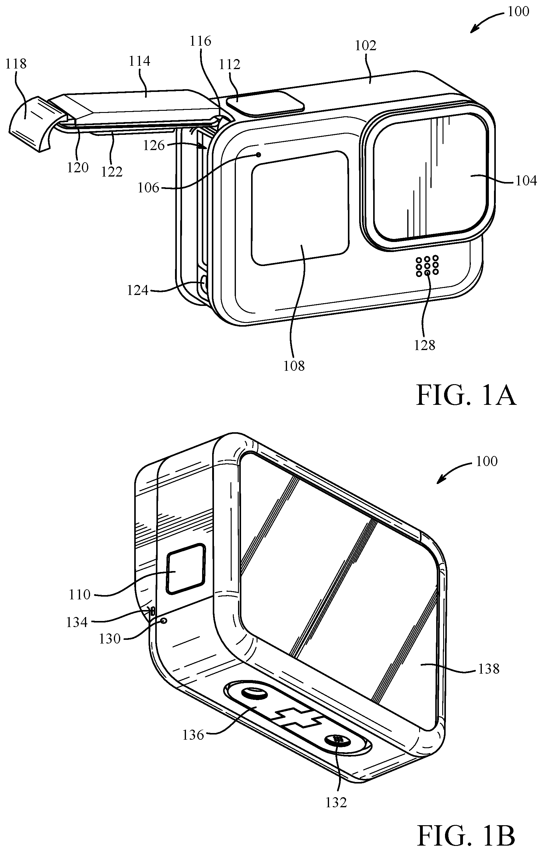 Patent US12366792 — Removable lens accessories for image capture devices — Figure 1