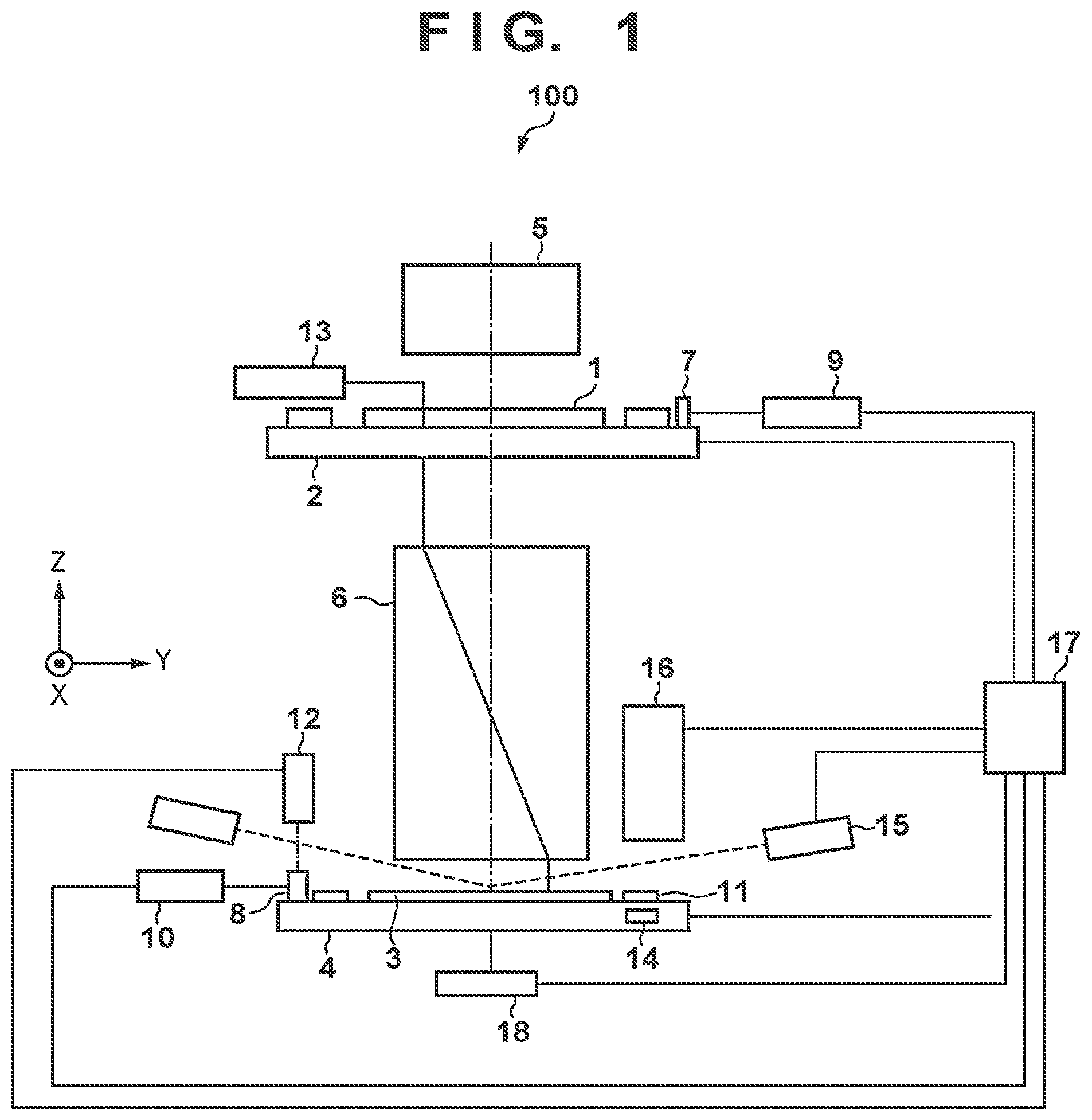 Patent US12366812 — Detection apparatus, detection method, exposure apparatus and article manufacturing method — Figure 1