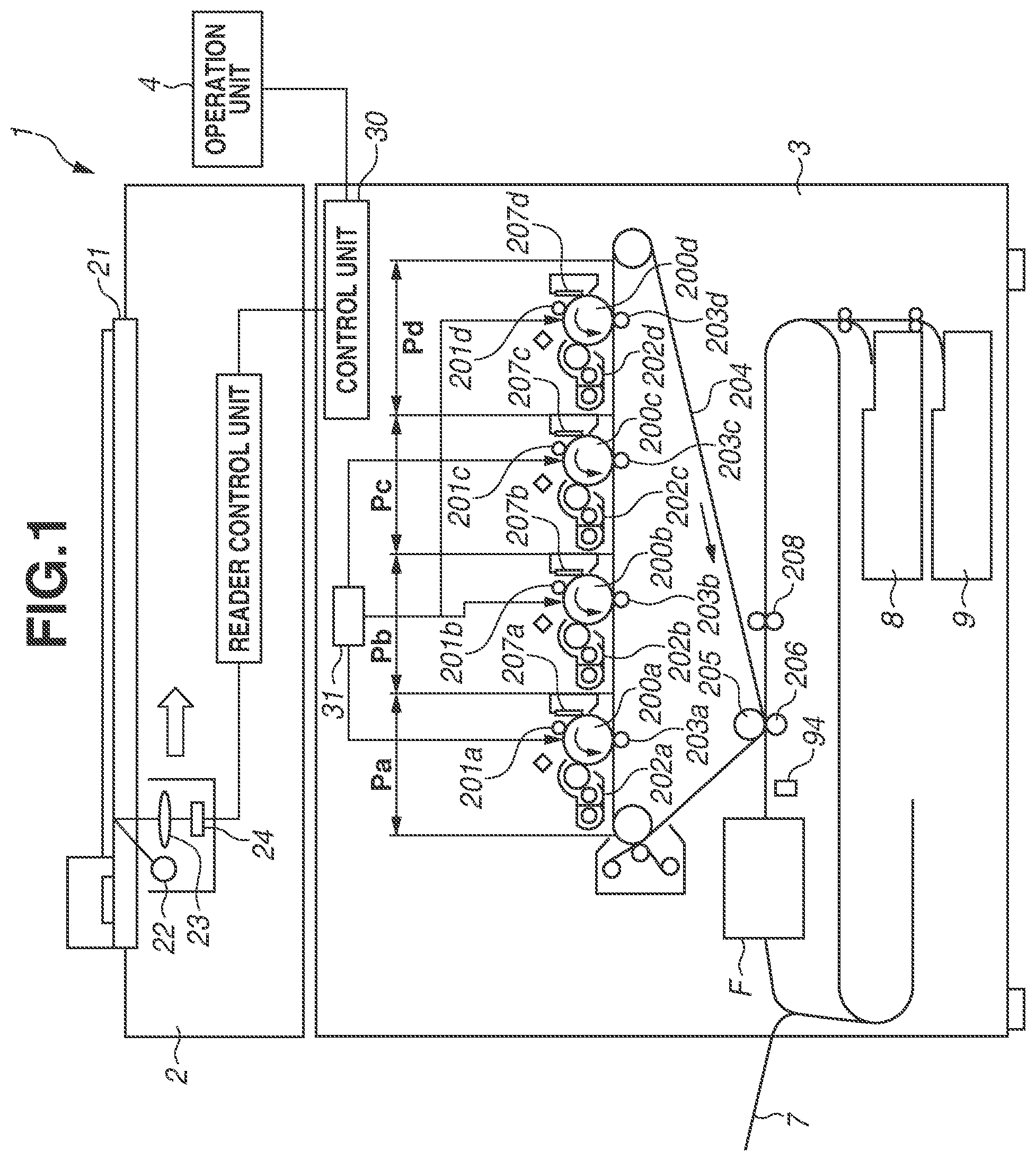 Patent US12366818 — Image forming apparatus to suppress gloss unevenness — Figure 1