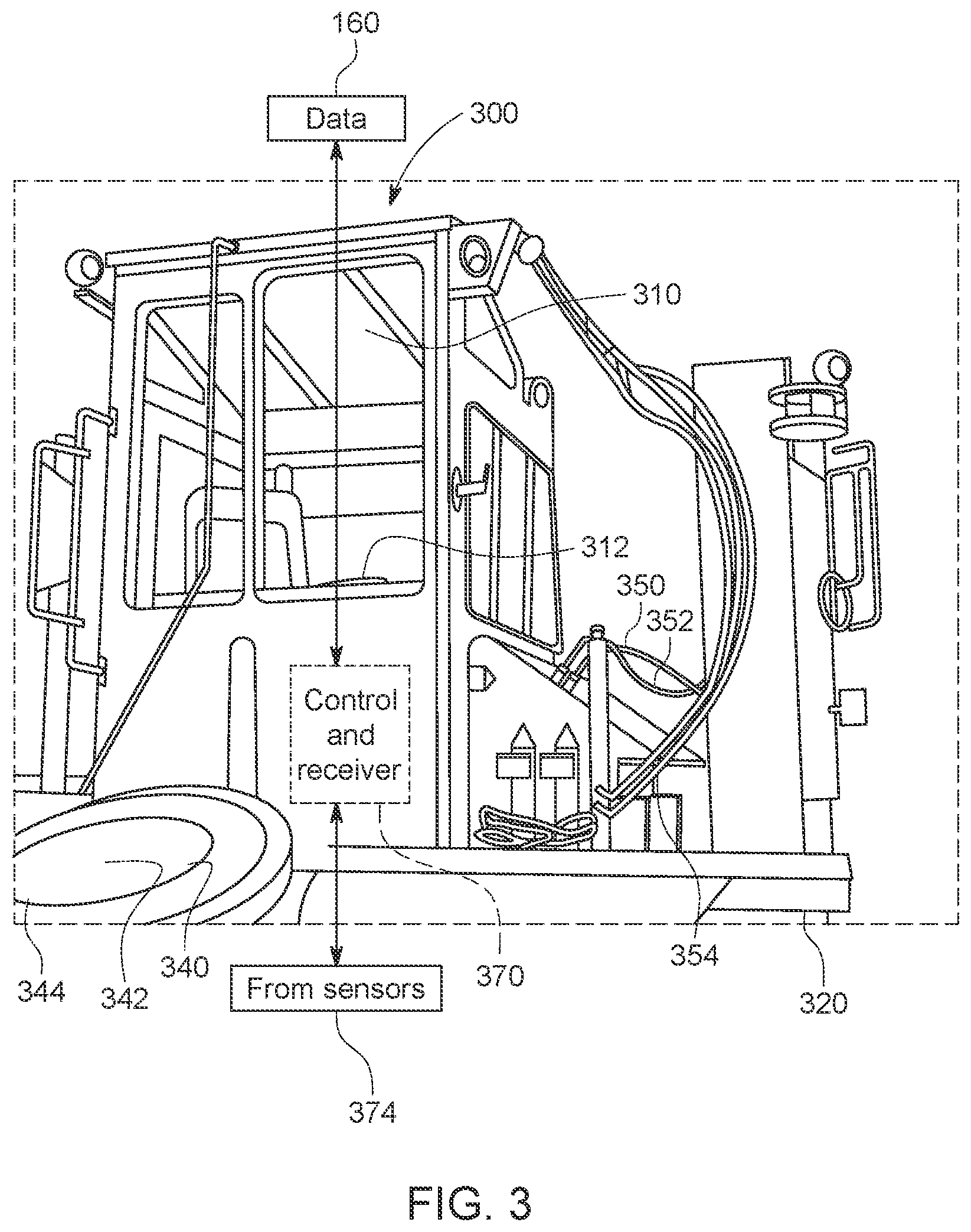 Patent US12366856 Figure 3 – Systems and methods for automated operation and handling of autonomous trucks and trailers hauled thereby