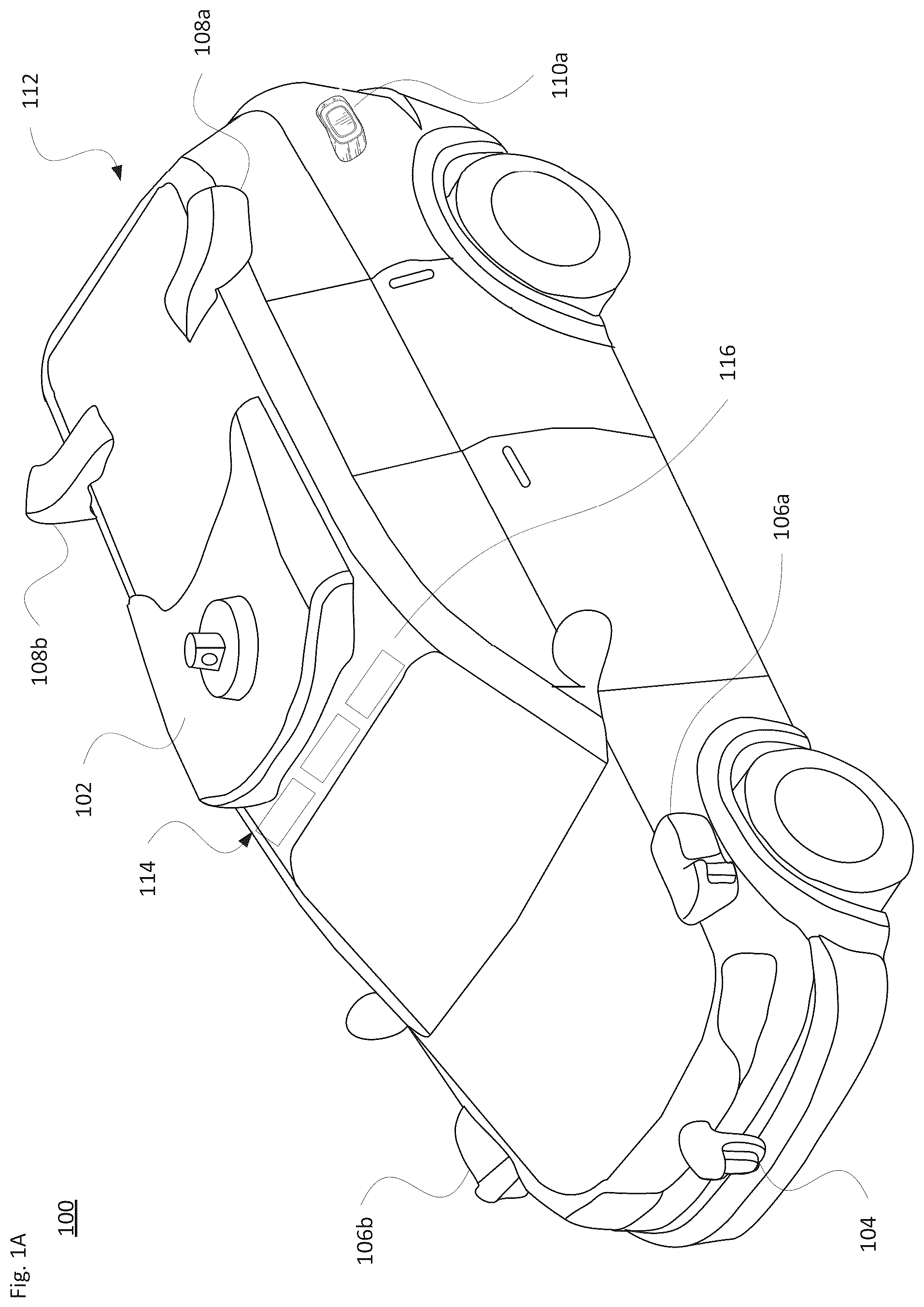Patent US12366857 Figure 1 – Perimeter sensor housings
