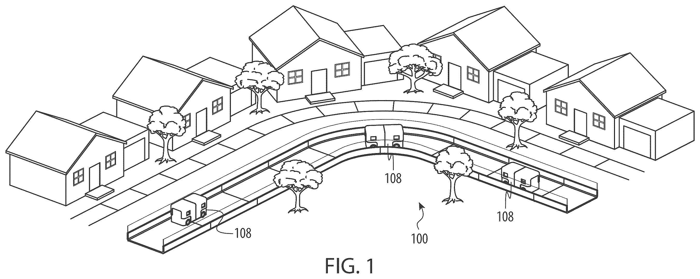 Patent US12366867 — Vehicle control schemes for autonomous vehicle system — Figure 1