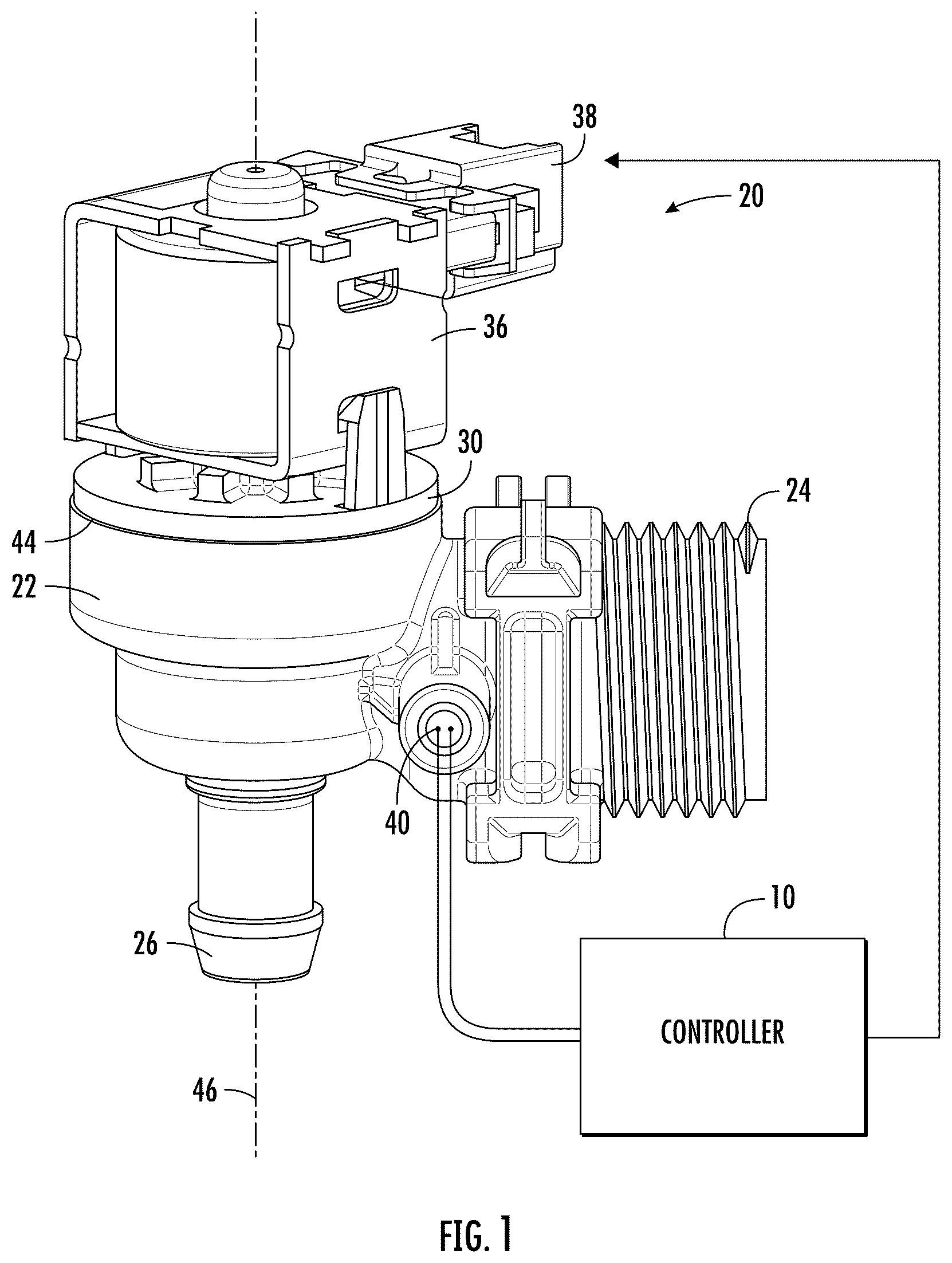 Patent US12366869 Figure 1 – Pressure sensing valve
