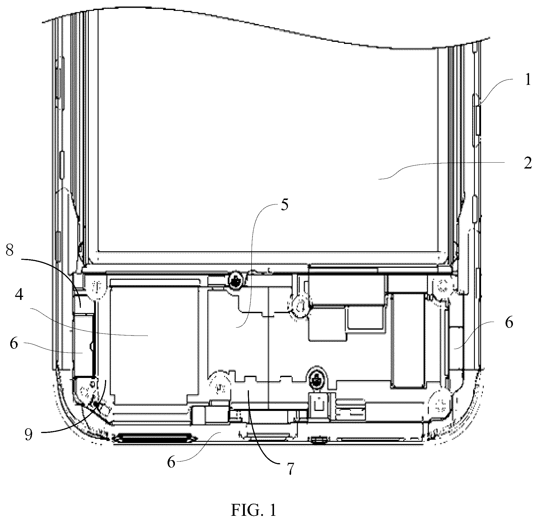 Patent US12366888 — Electronic device — Figure 1