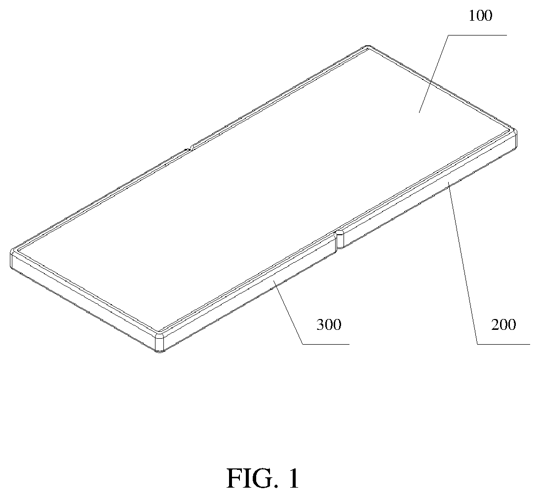 Patent US12366896 — Rotation connection structure and electronic apparatus — Figure 1