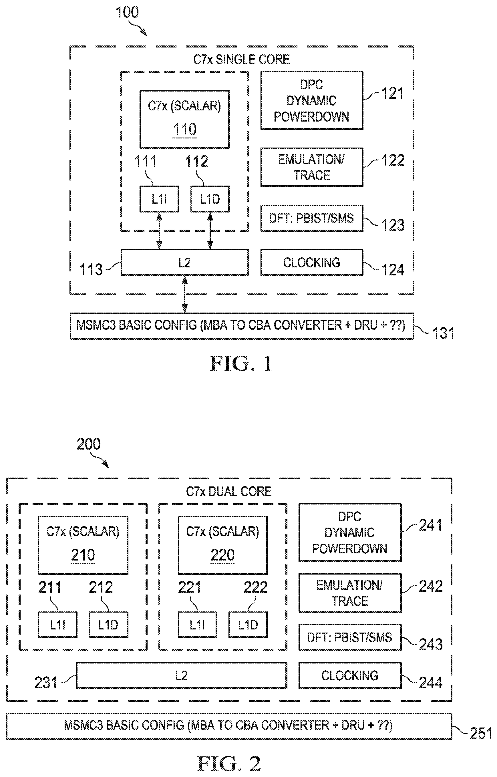 Patent US12366906 — Controlling the number of powered vector lanes via a register field — Figure 1