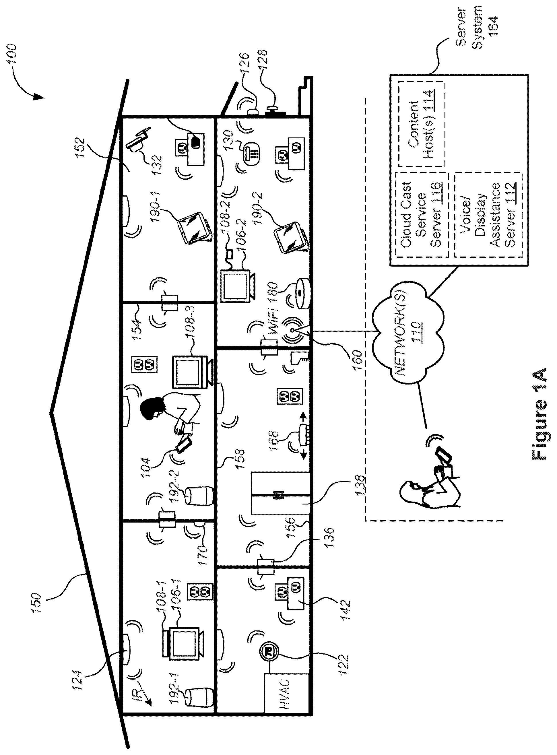 Patent US12366924 Figure 1 – Confidence-based application-specific user interactions