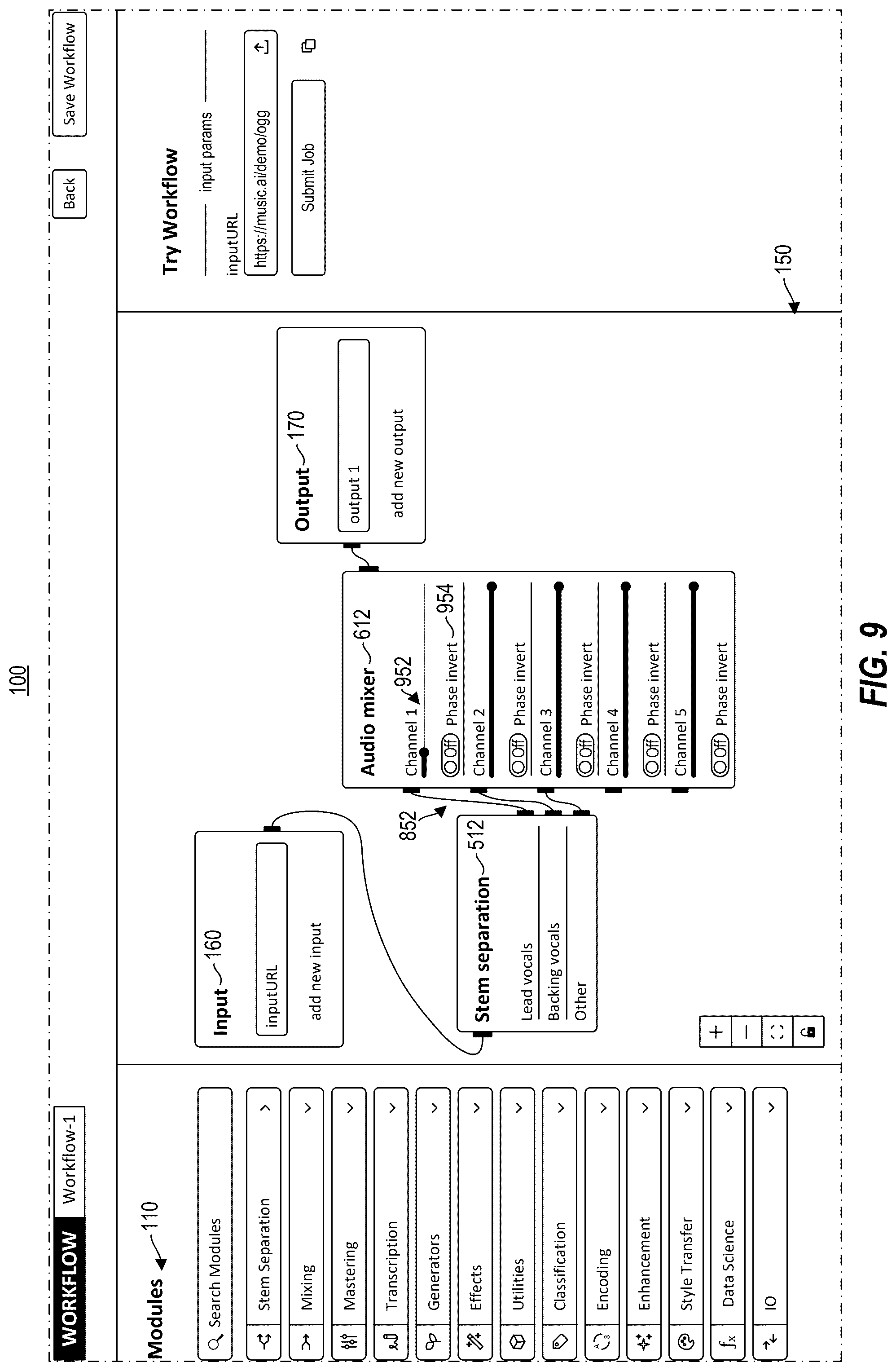 Patent US12367010 Figure 9 – Systems and methods for facilitating audio processing