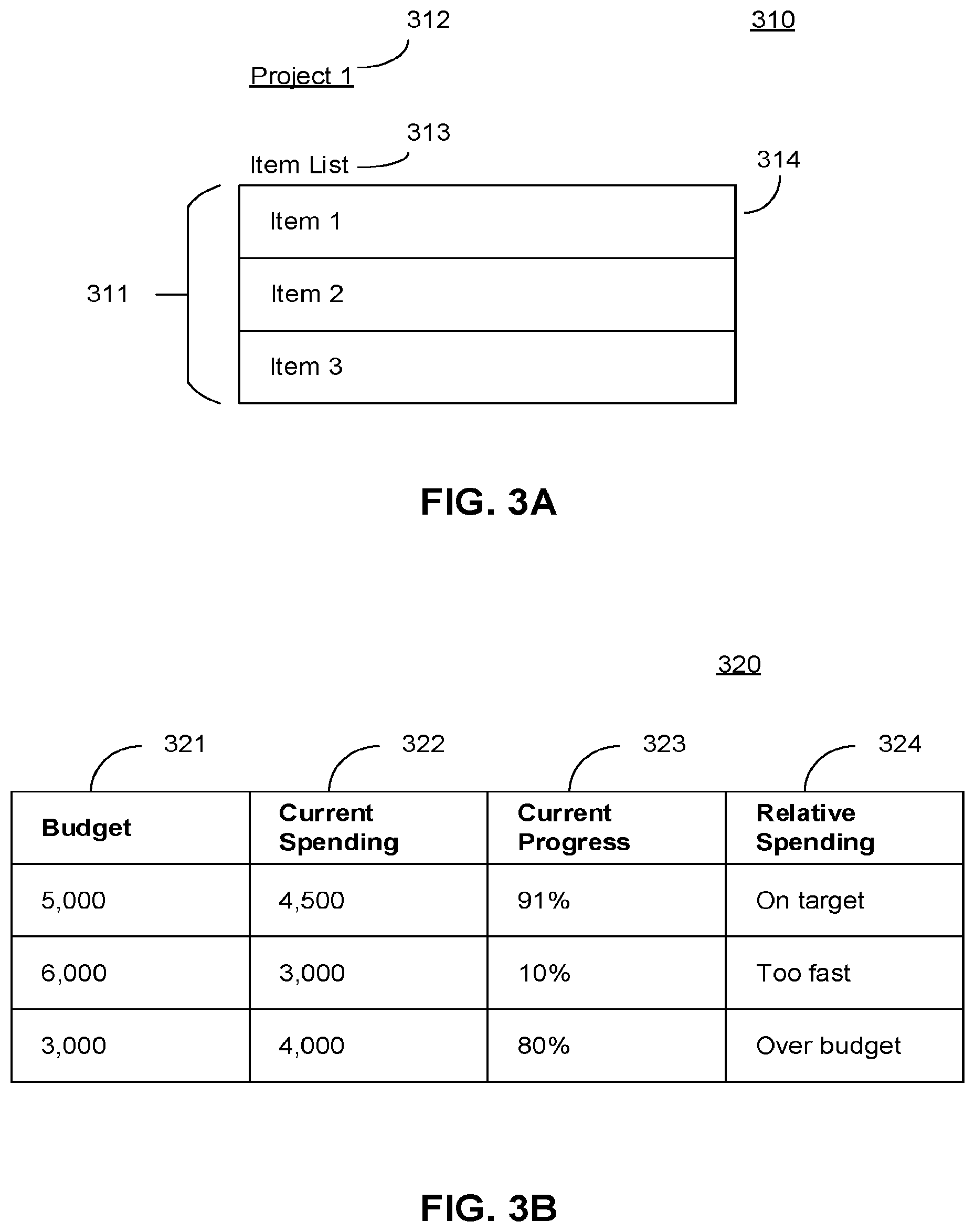 Patent US12367011 Figure 3 – Digital processing systems and methods for cell animations within tables of collaborative work systems
