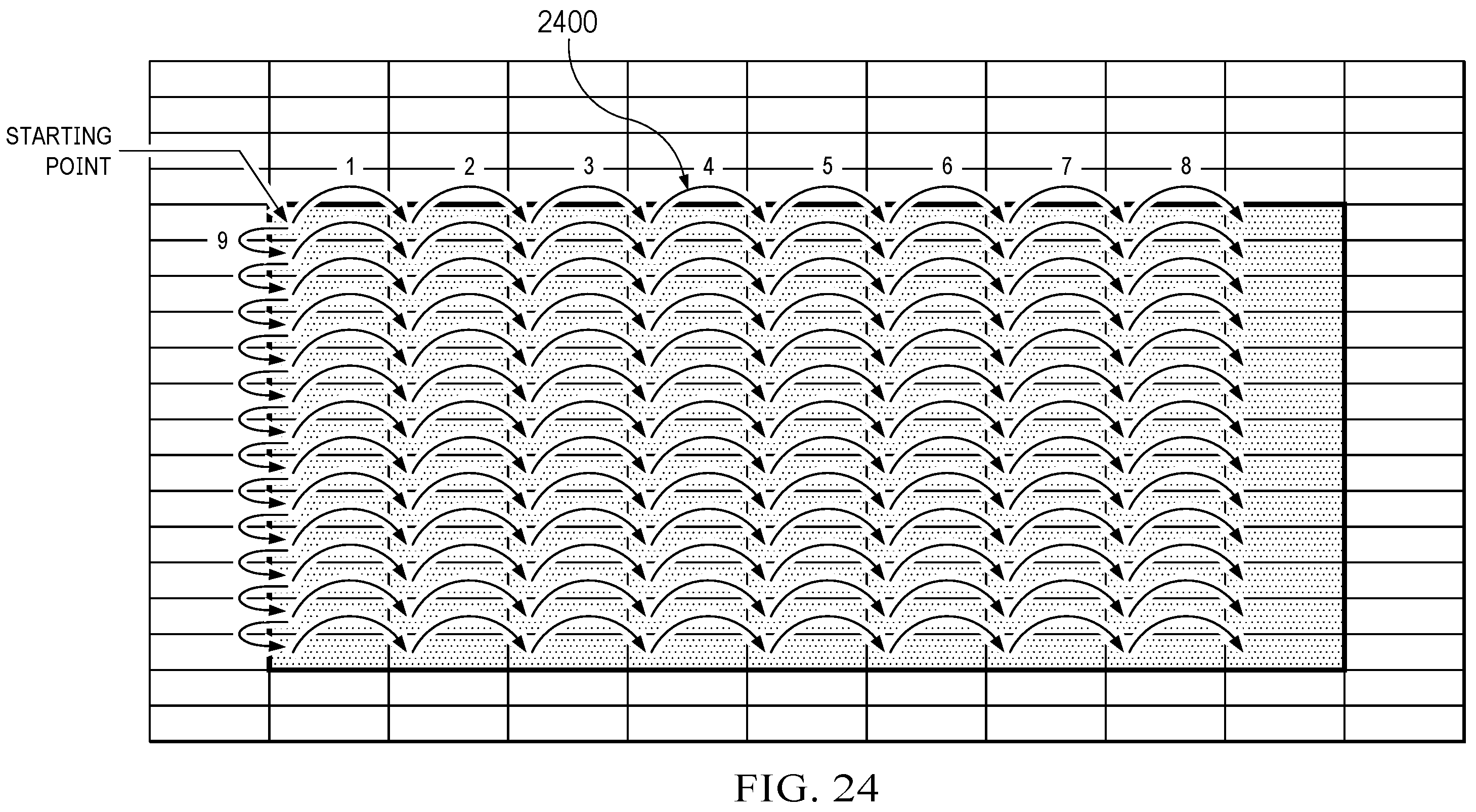Patent US12367147 Figure 12 – Padding and suppressing rows and columns of data
