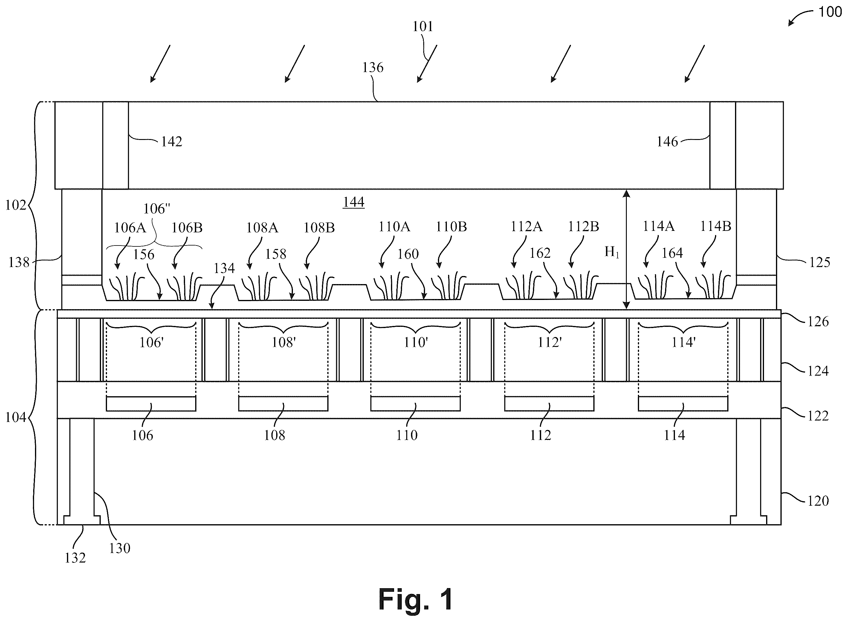 Patent US12367263 — Intensity extraction for feature values in base calling — Figure 1
