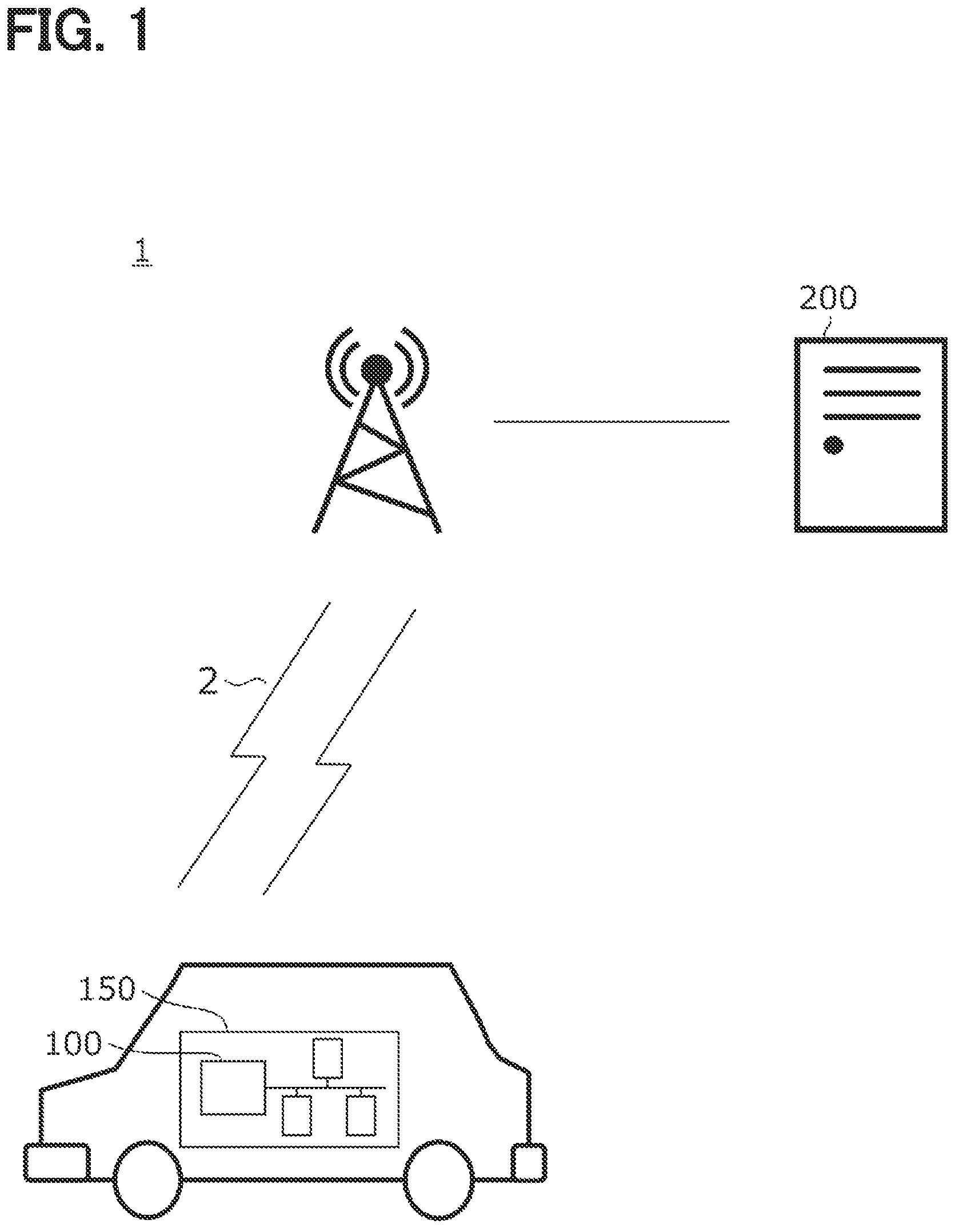 Patent US12367276 — Log management device and center device — Figure 1