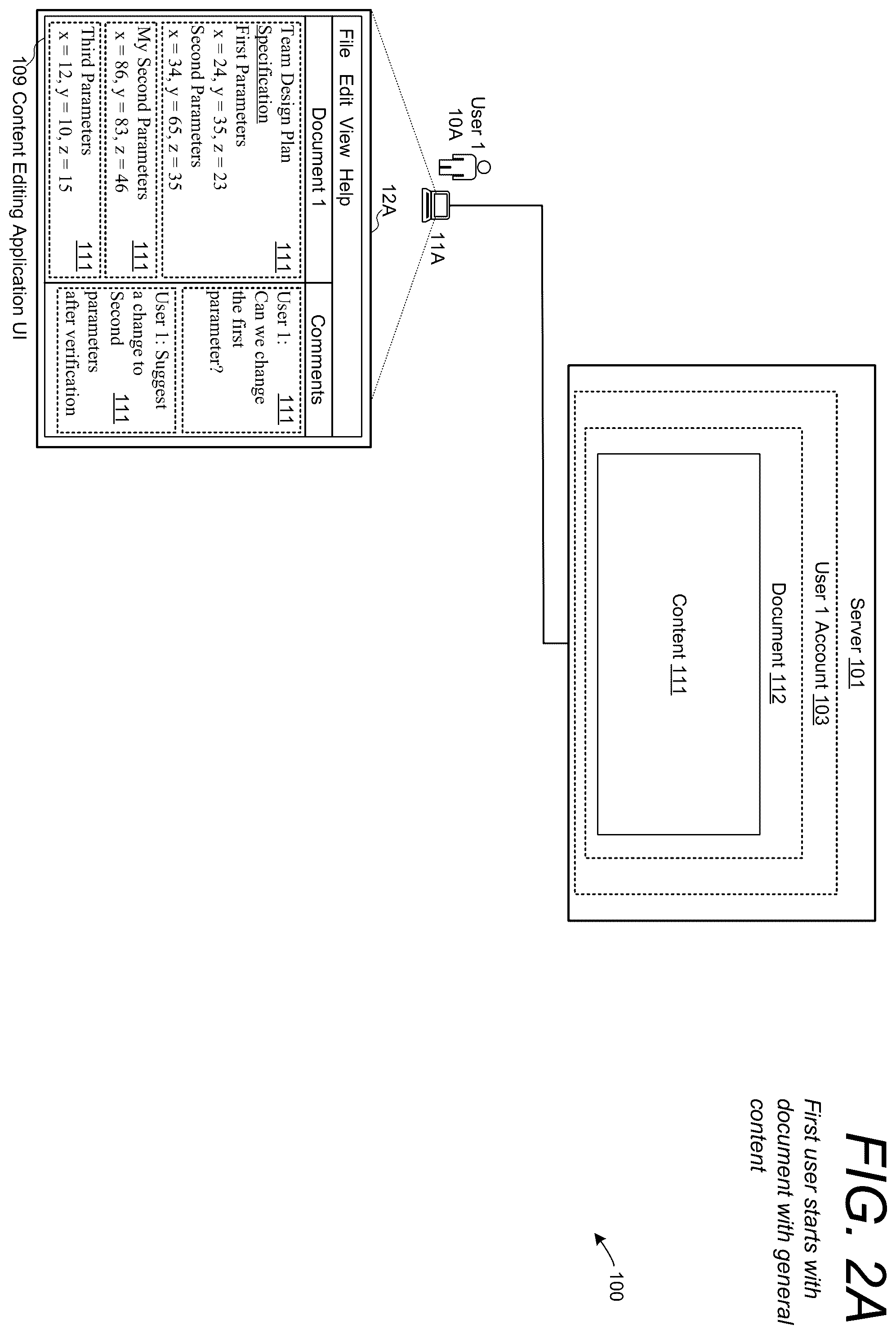 Patent US12367303 Figure 2 – Enhanced security features for controlling access to shared content and private content of a shared document
