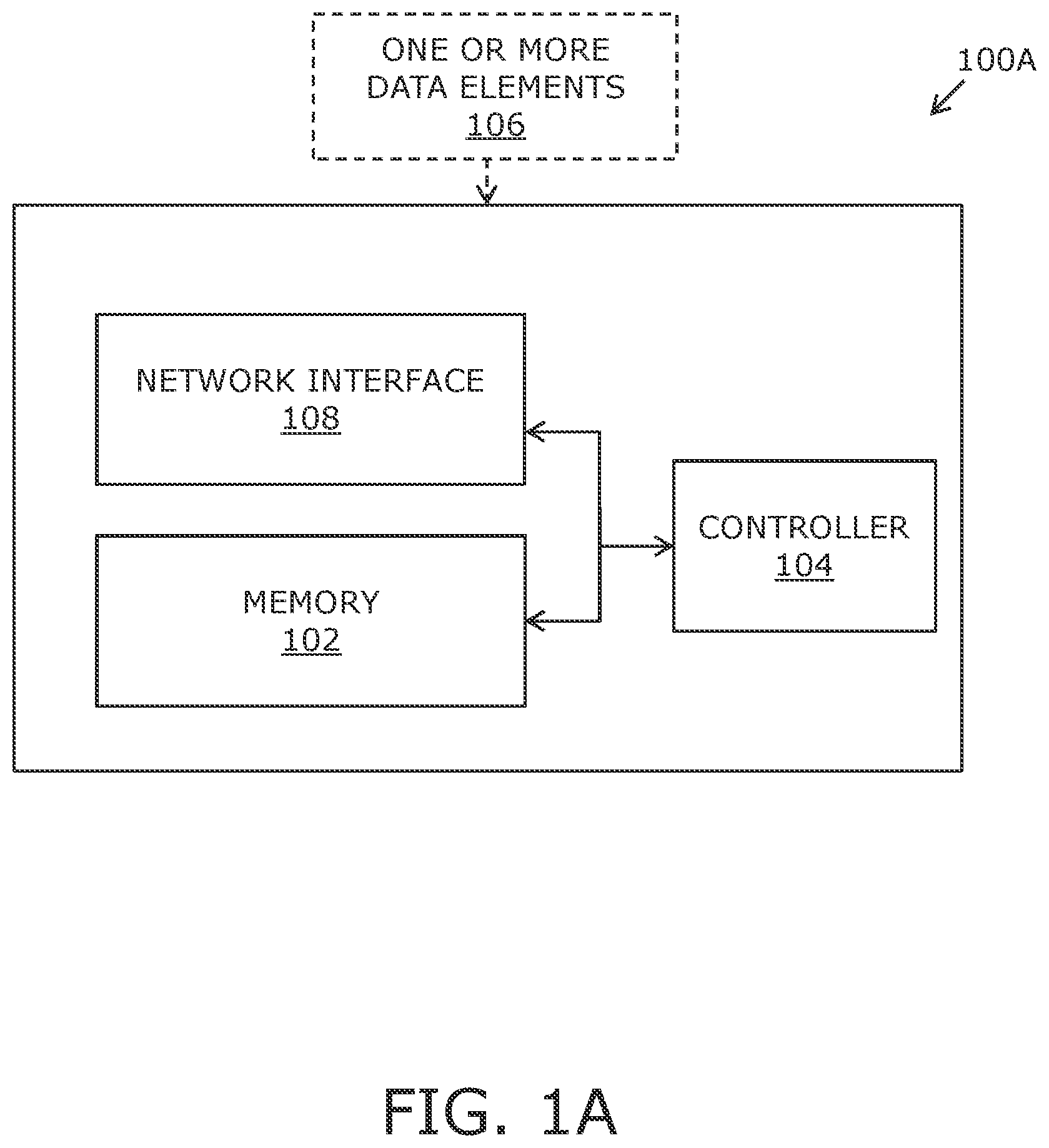 Patent US12367316 Figure 1 – Data storage arrangement and method for anonymization aware differential compression