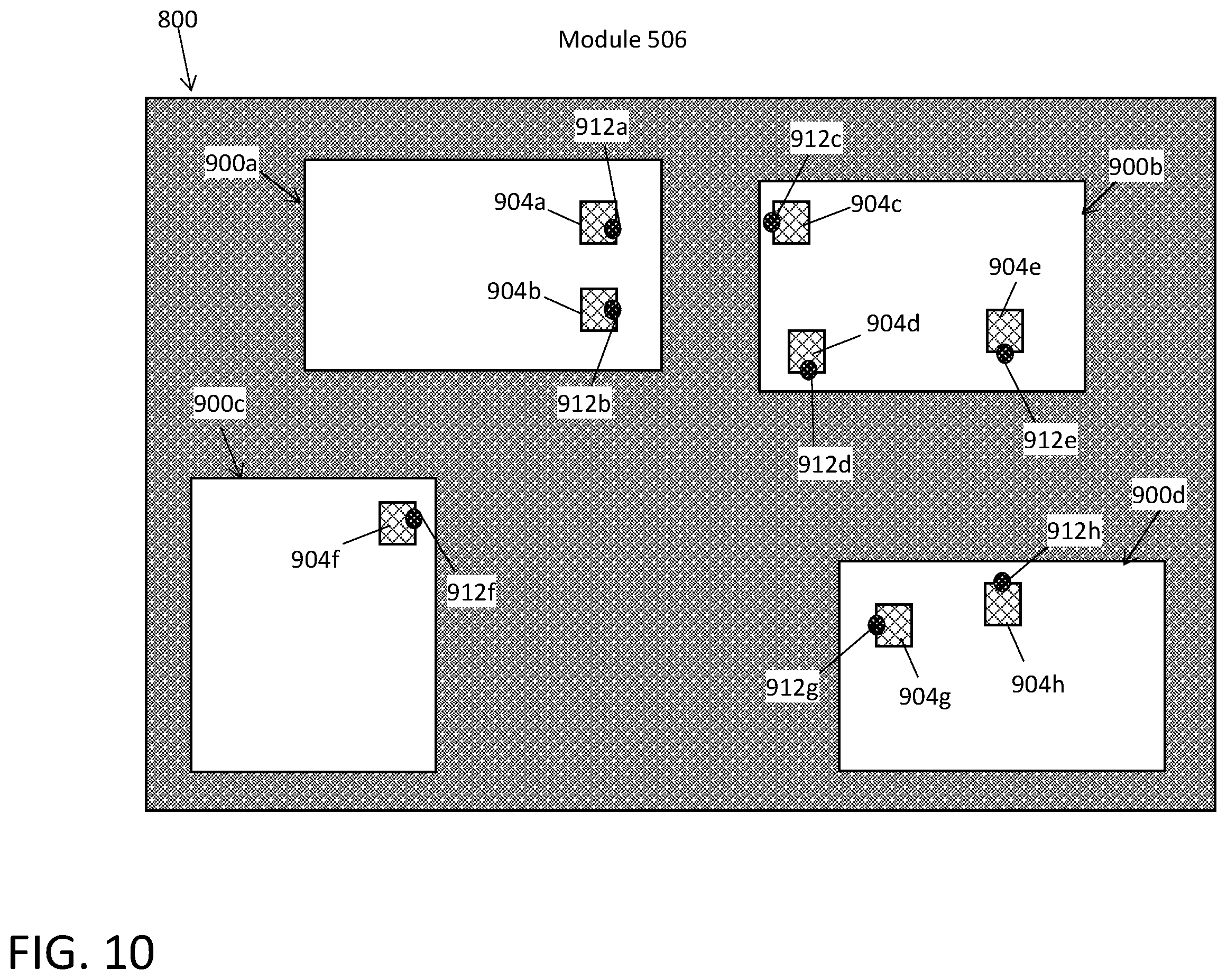 Patent US12367331 Figure 10 – Approach to child block pinning