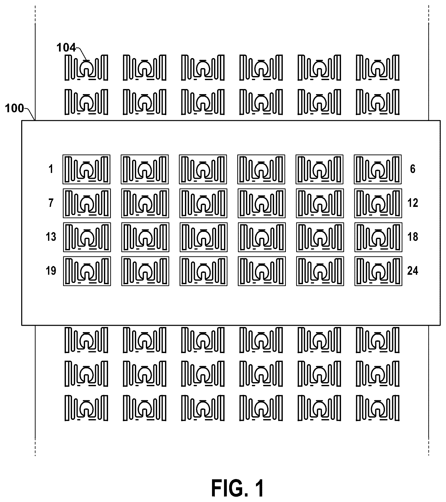 Patent US12367365 — Inline testing of RFID inlays — Figure 1