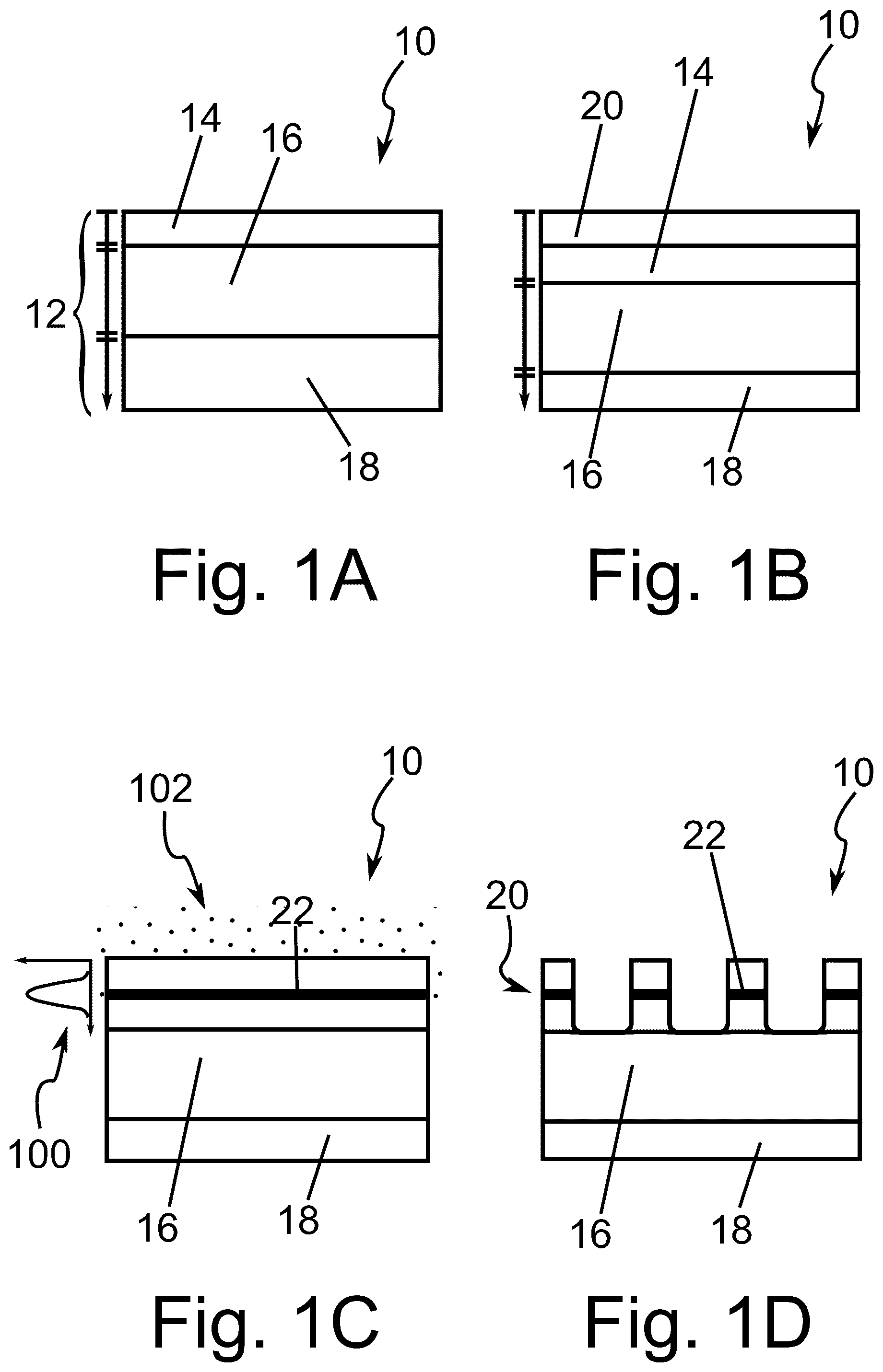 Patent US12367415 — Photonic element for a quantum information processing device and method for producing such — Figure 1