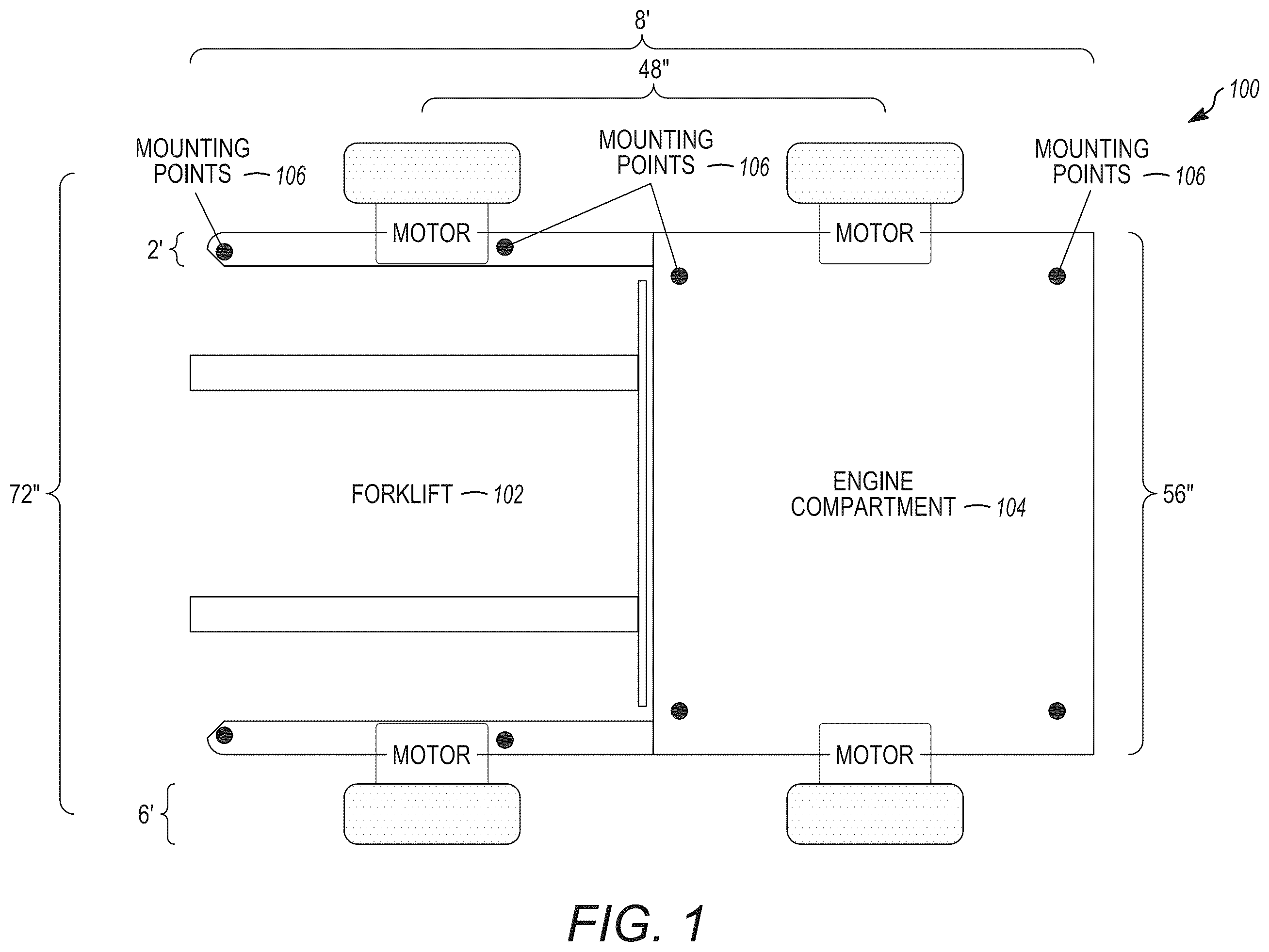 Patent US12367439 — Swarm based orchard management — Figure 1