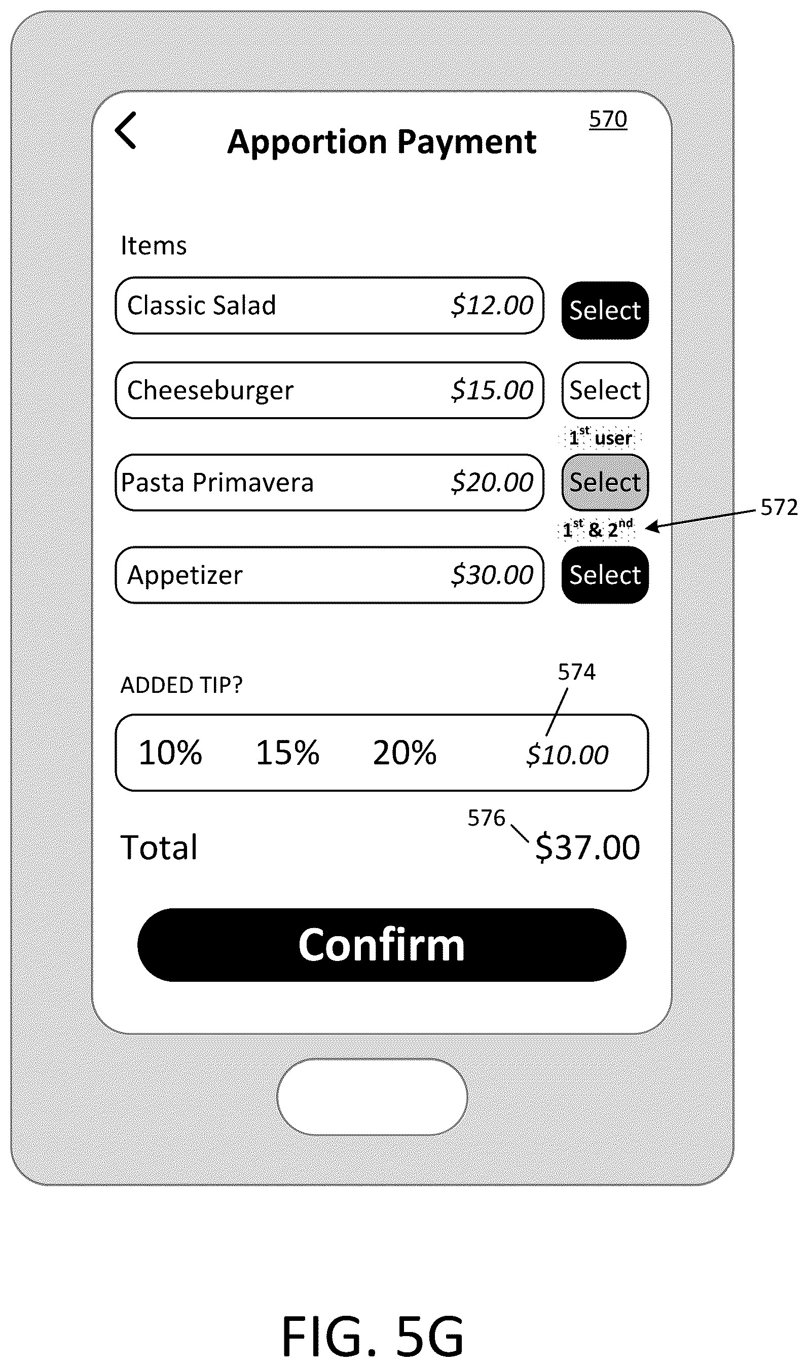 Patent US12367467 Figure 13 – Integrated interactive elements for multi-user transactions