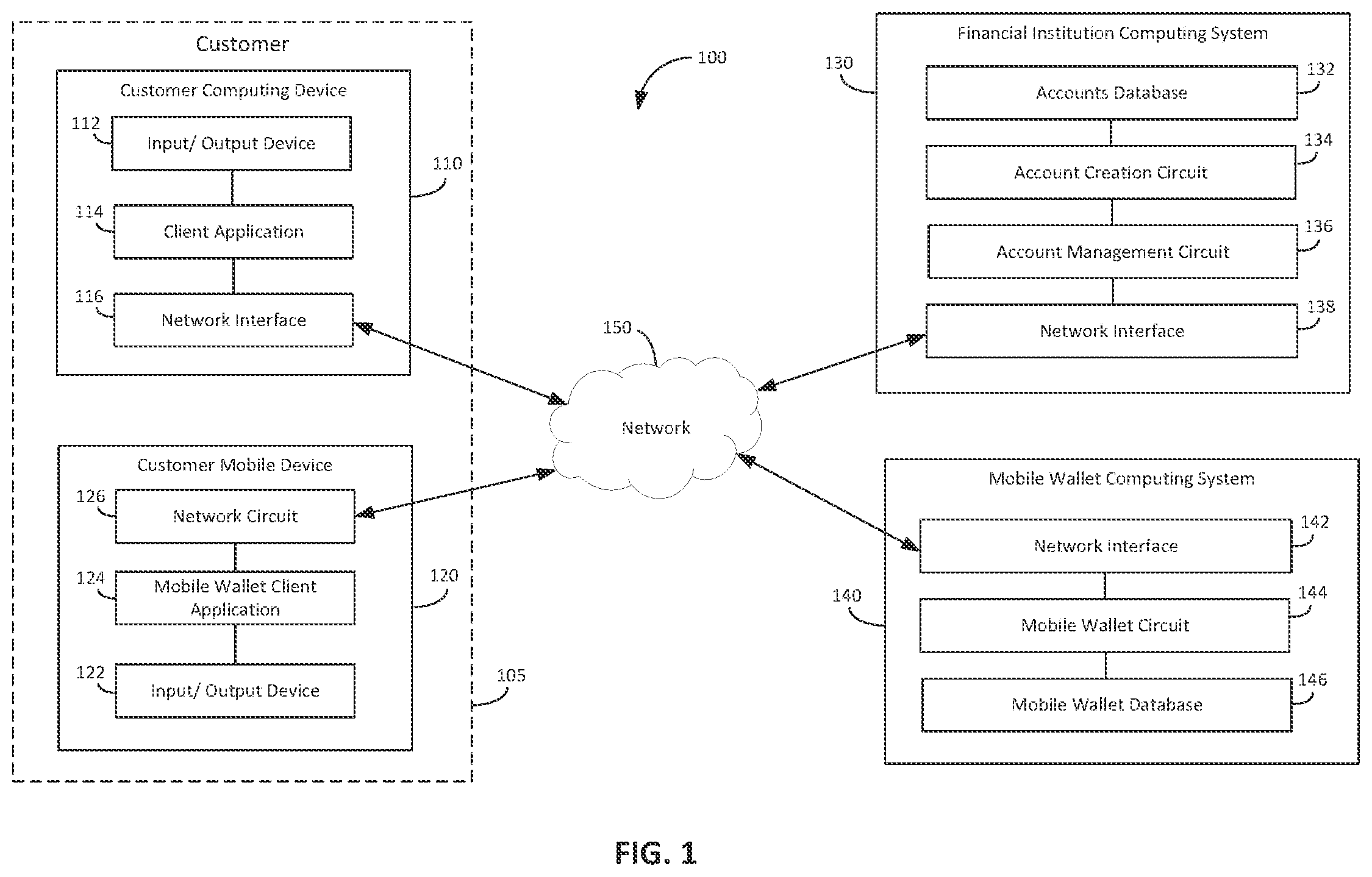 Patent US12367482 — Systems and methods for digital account activation — Figure 1