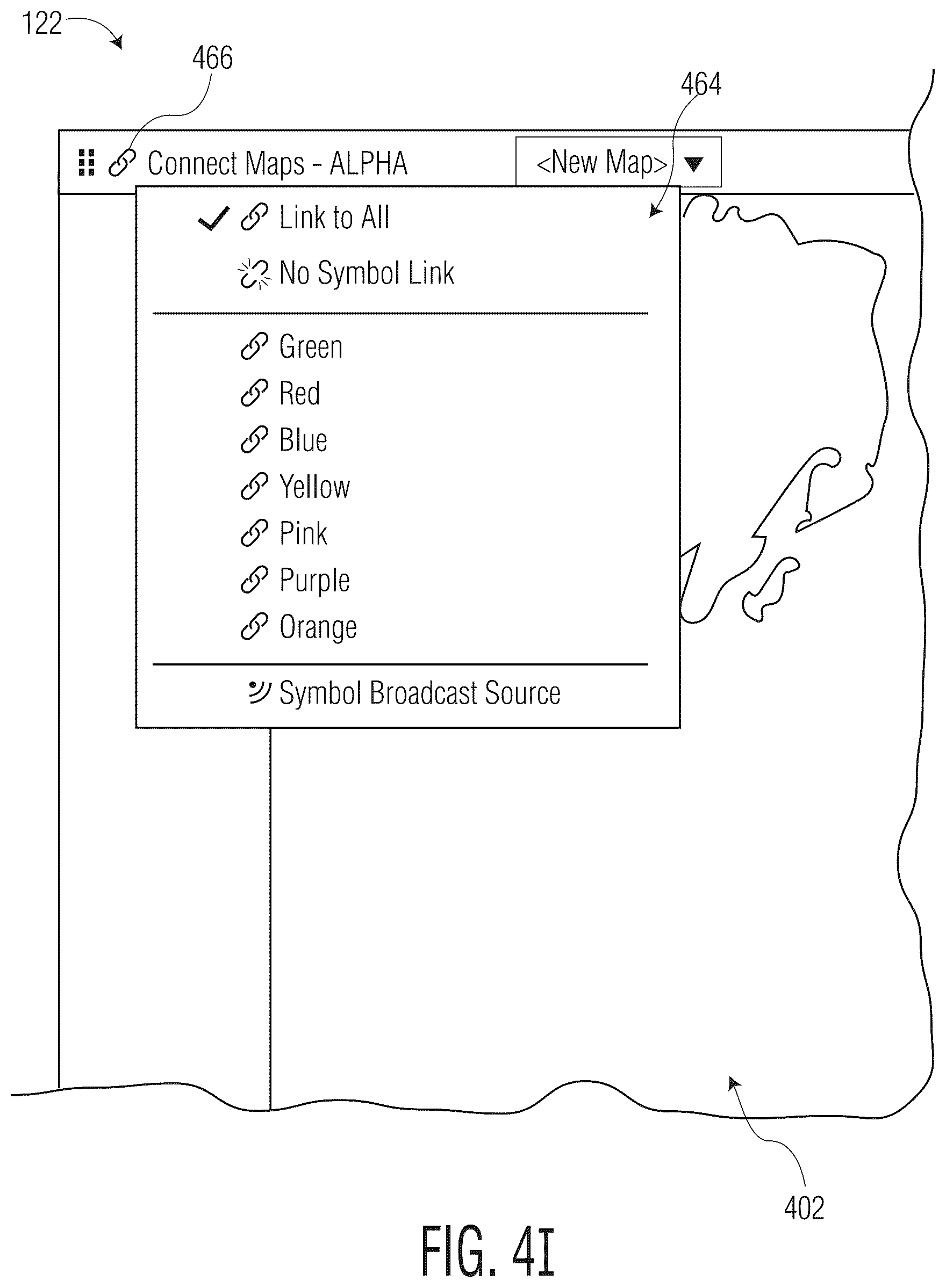 Patent US12367505 Figure 12 – Interactive map interface incorporating customizable geospatial data