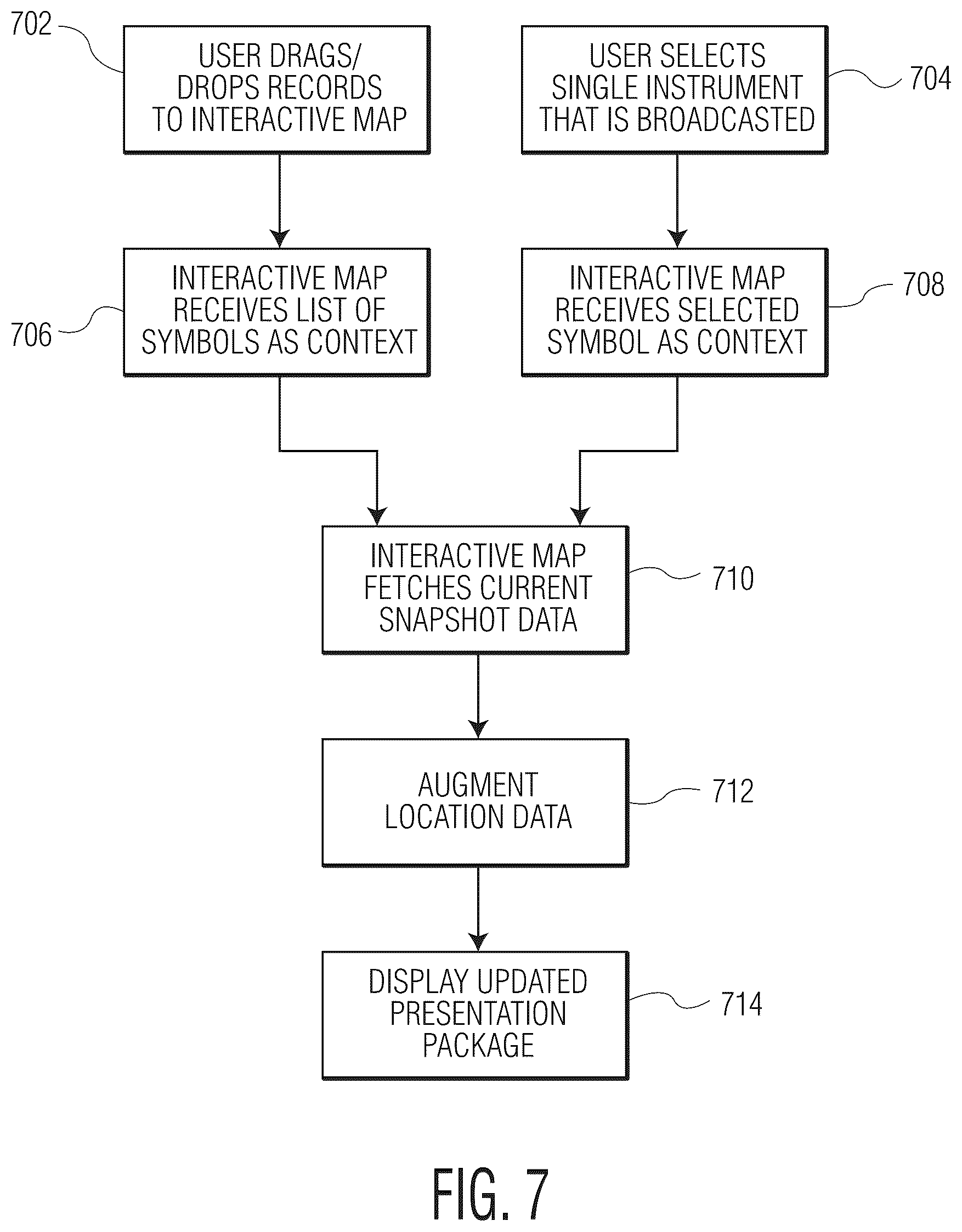 Patent US12367505 Figure 16 – Interactive map interface incorporating customizable geospatial data
